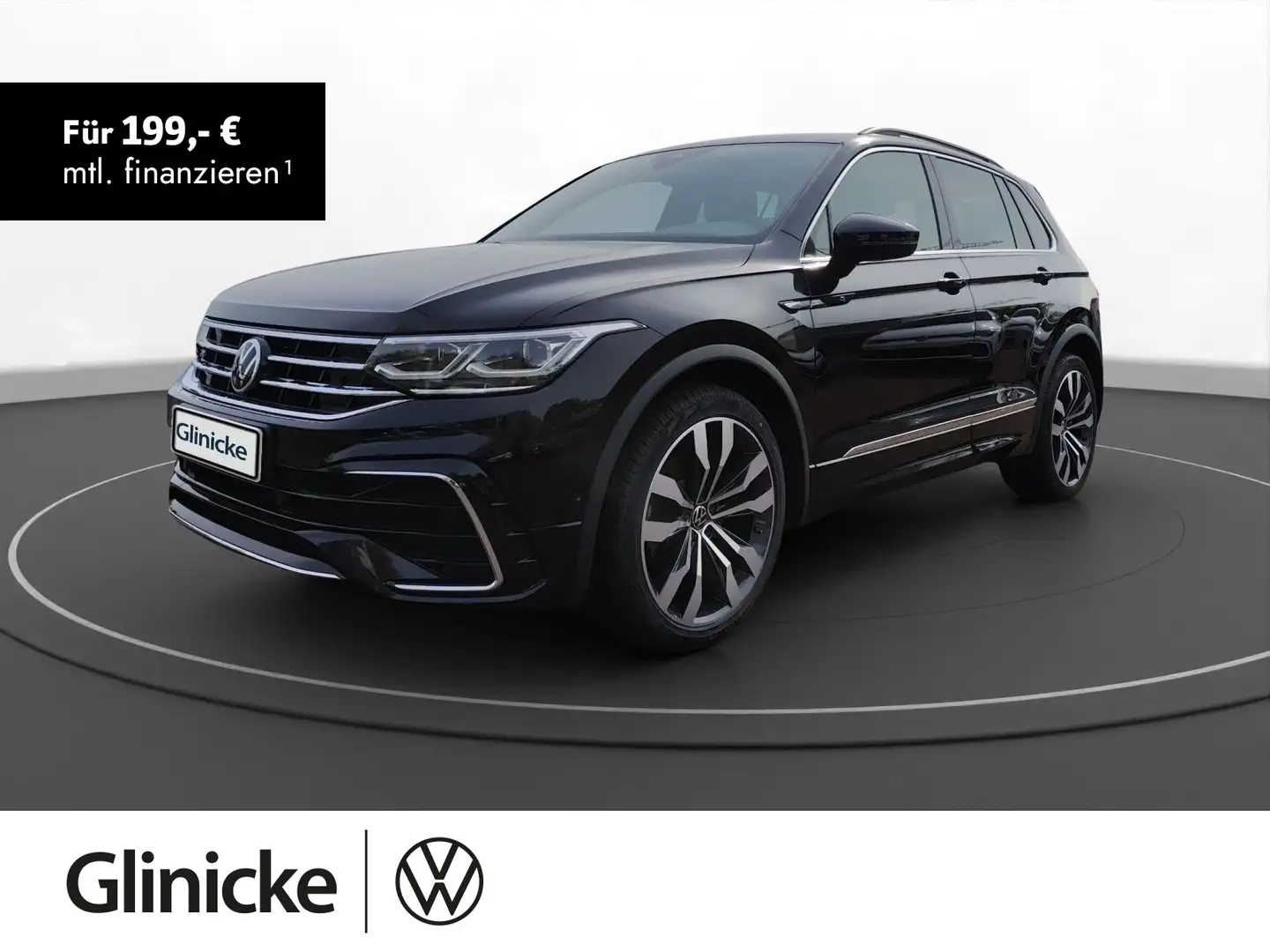 Volkswagen Tiguan 2.0 TDI R-Line 4Motion Schwarz - 1