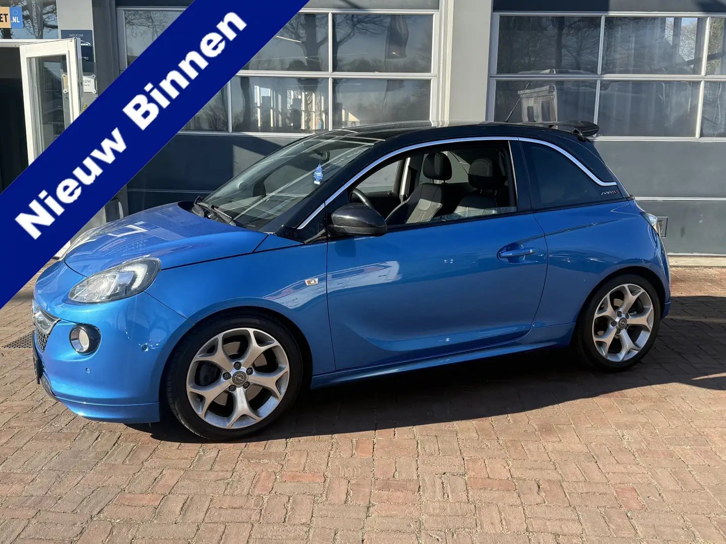 Opel Adam 1.4 Turbo S OPC 150PK Bj 2015 Leer,Panodak,Clima,C Blu/Azzurro - 1