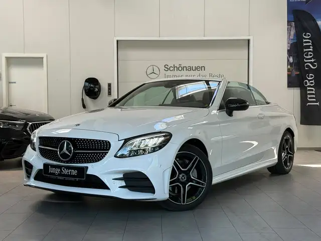 Mercedes-Benz C 200 Cabriolet AMG NIGHT+KEYLESS+BURM+LED+TEMPO