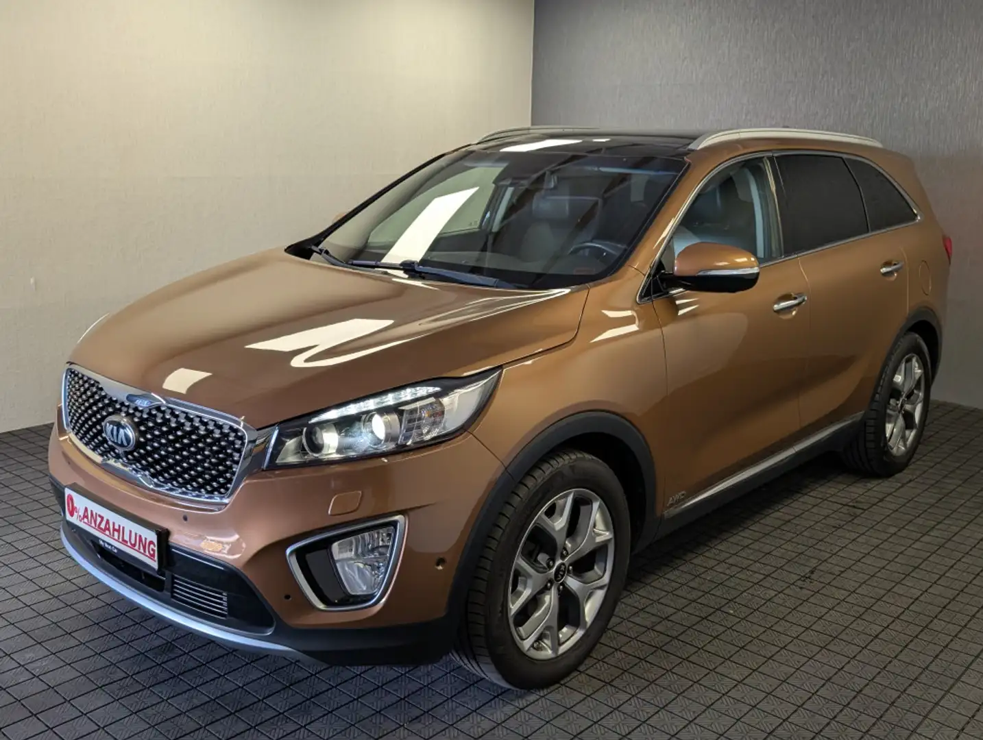 Kia Sorento Platinum ACC+AHK+Xenon+Memory+Navi+360° Brun - 1