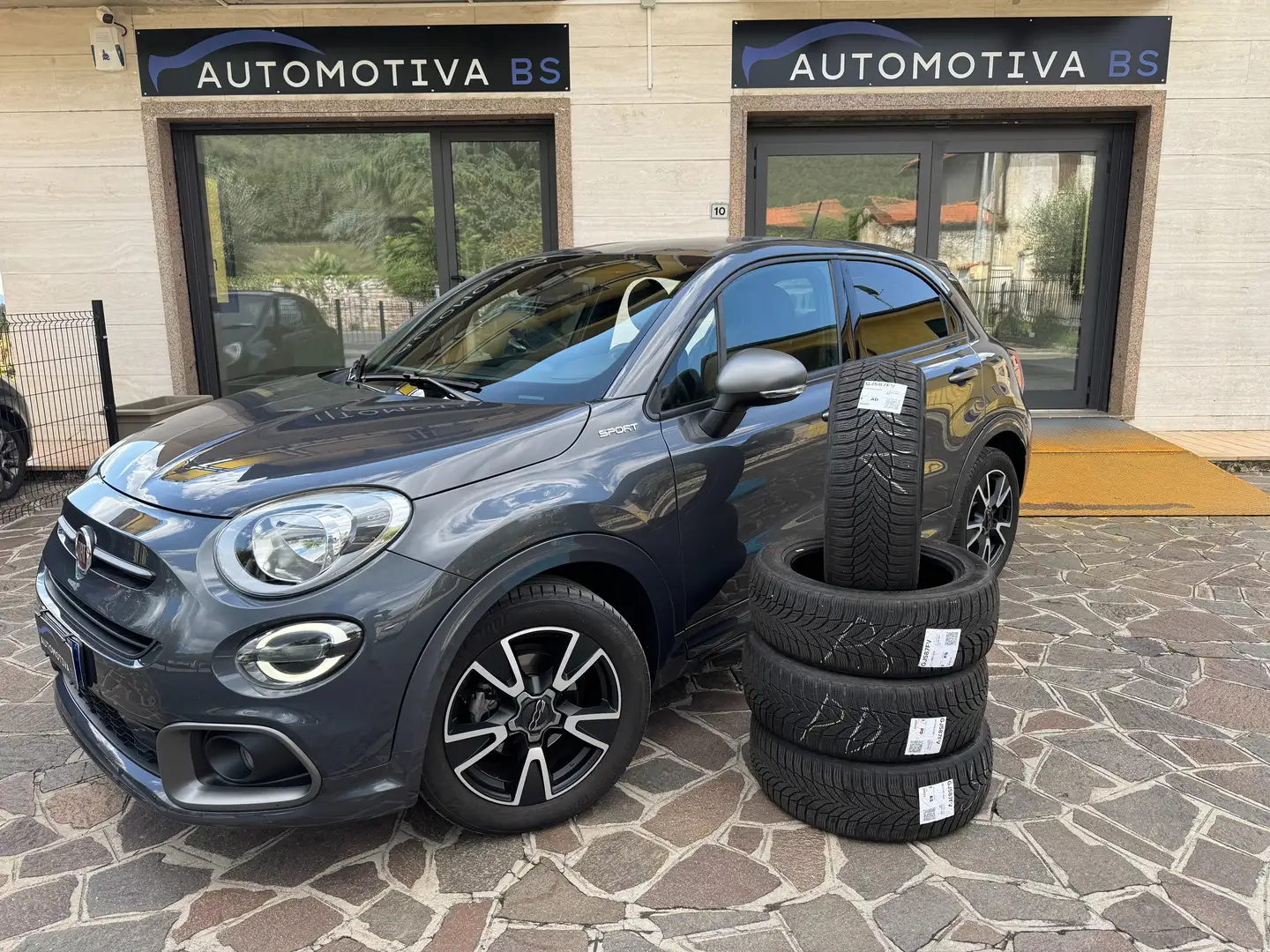 Fiat 500X 500 X 1.3 mjt Sport 95cv PREZZO REALE Gris - 2