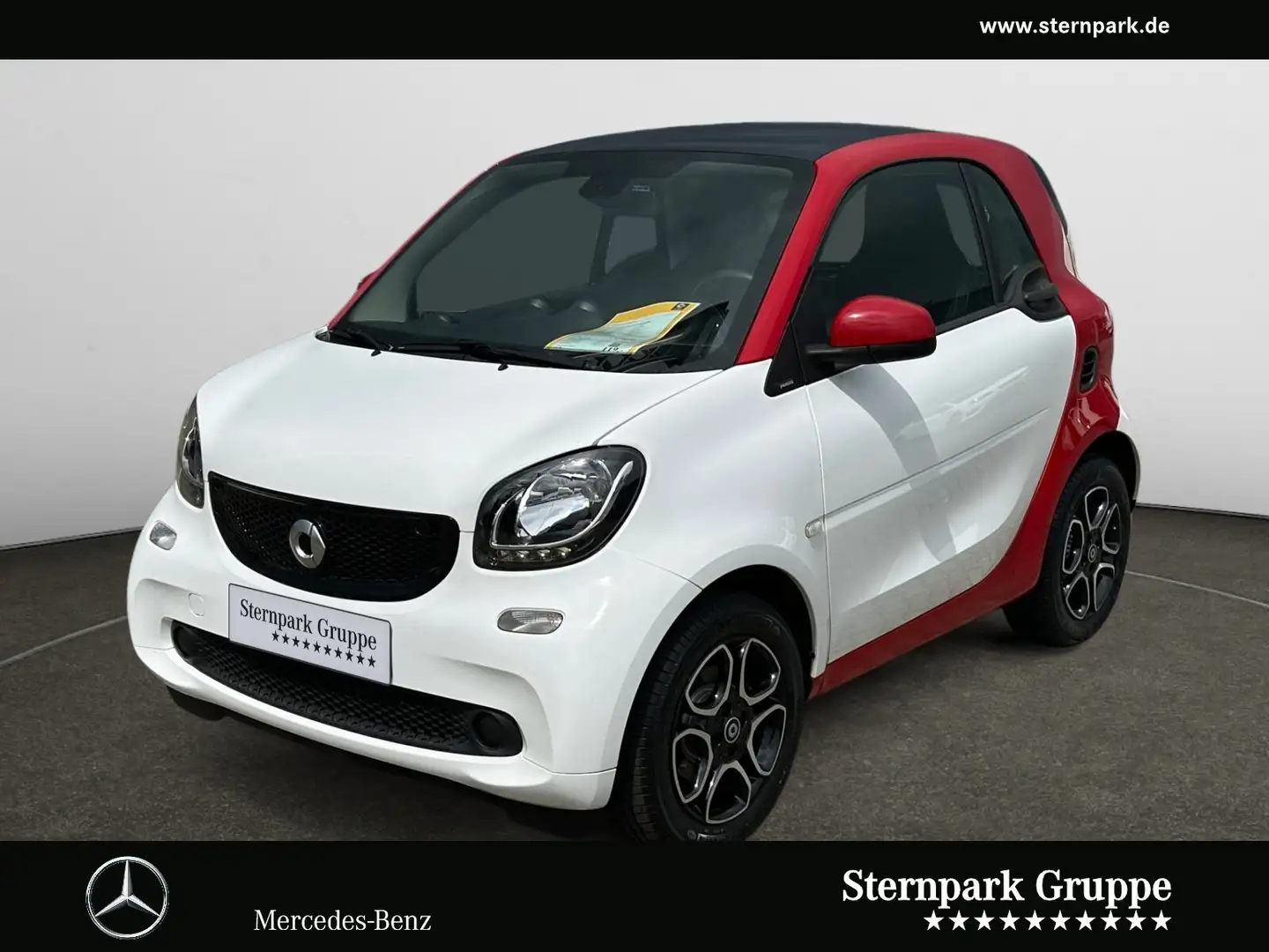 smart forTwo fortwo passion twinamic PANORAMA*SHZ*COOL&AUDIO Blanc - 1