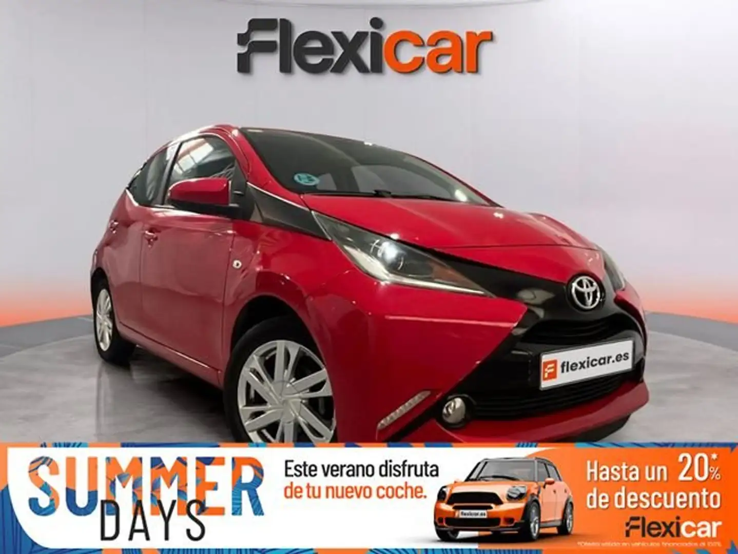 Toyota Aygo 1.0+70+x-play Rojo - 1