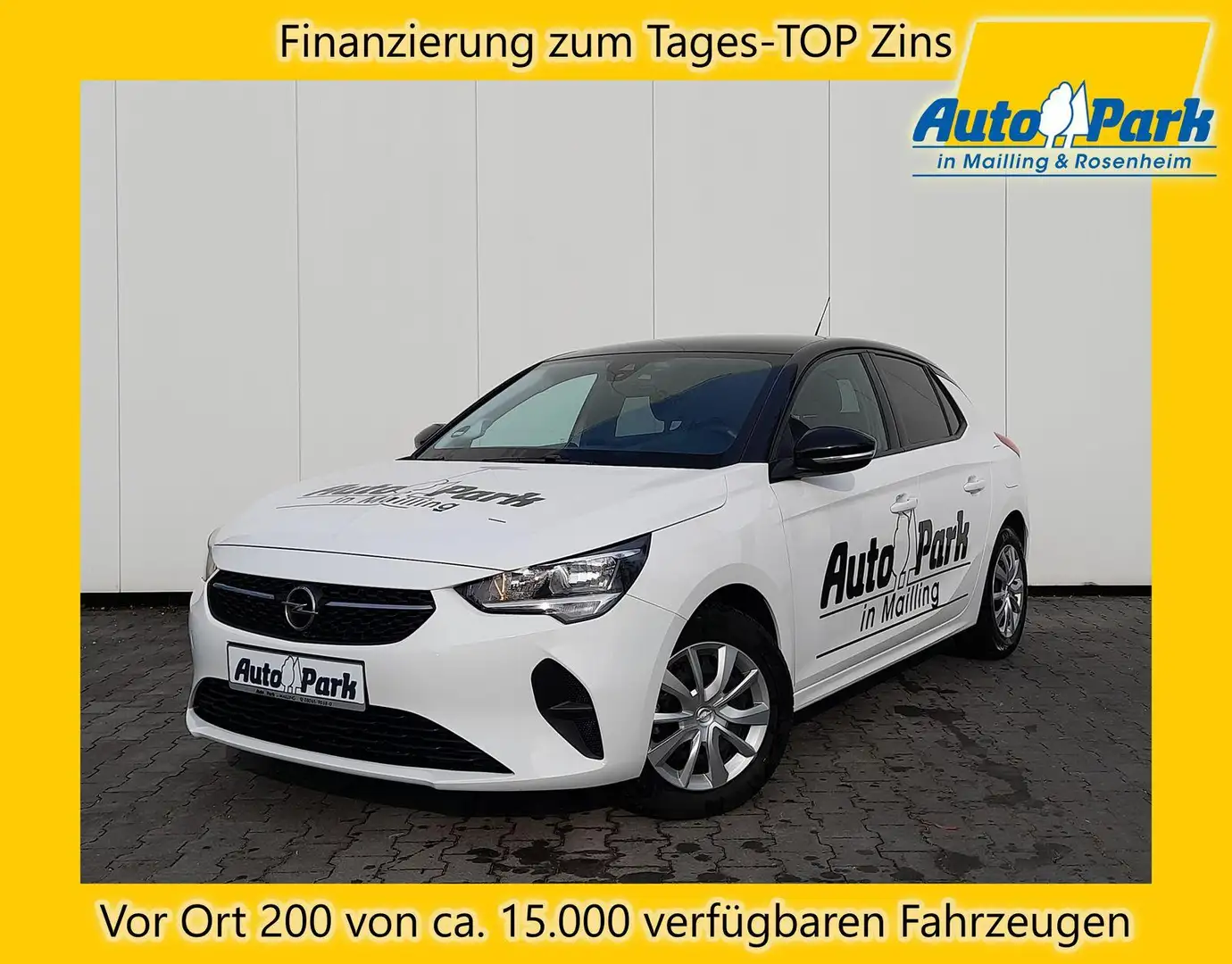 Opel Corsa ~SHZ~RKam~NAVI~2xPDC~incl. 2x KD kostenlos Bílá - 1