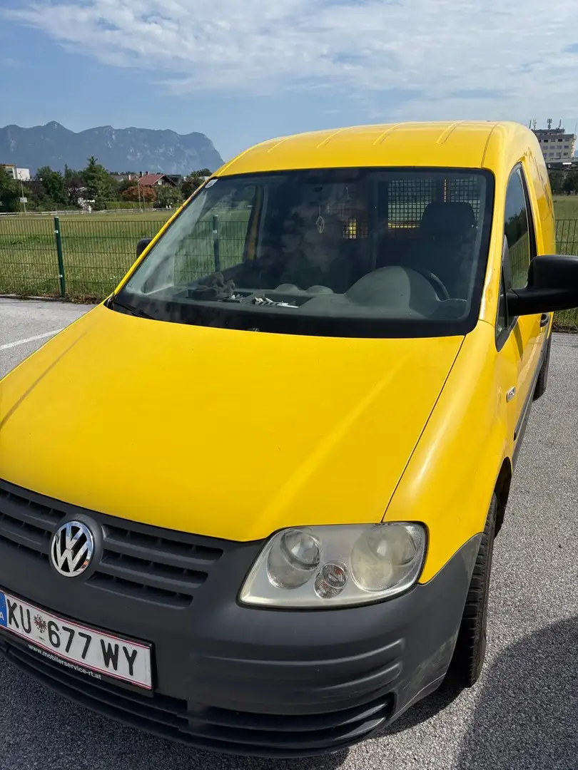 Volkswagen Caddy Kombi 2,0 SDI Gelb - 1
