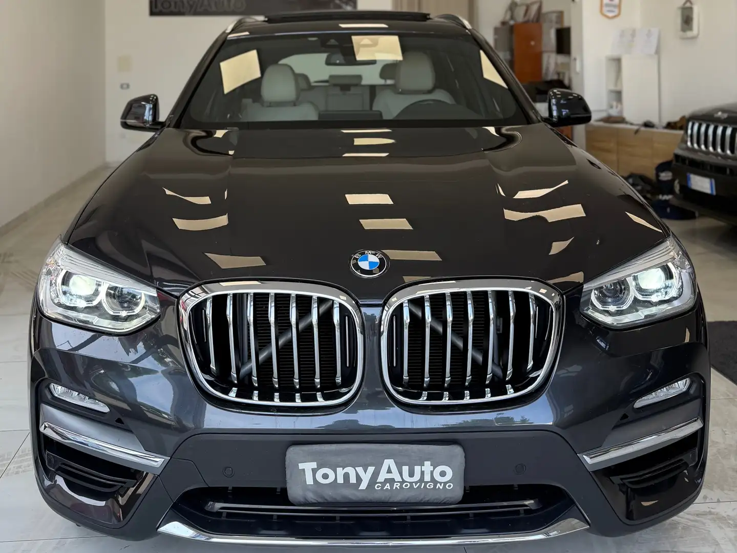 BMW X3 xdrive20d Luxury Line TETTO APRIBILE,LUCI SOFFUSE Gris - 1