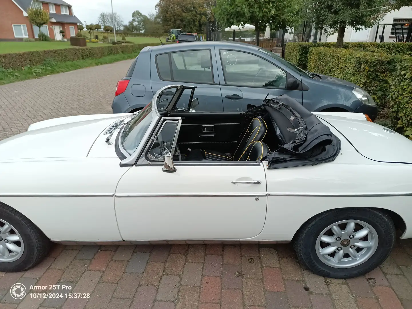 MG MGB roadster, overdrive Blanco - 1