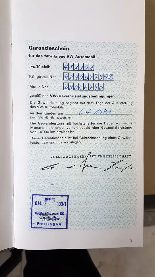 Volkswagen K70L, 1.HD, NEU-Aufbau, Rostfrei/ SONDERPREIS, foto 11