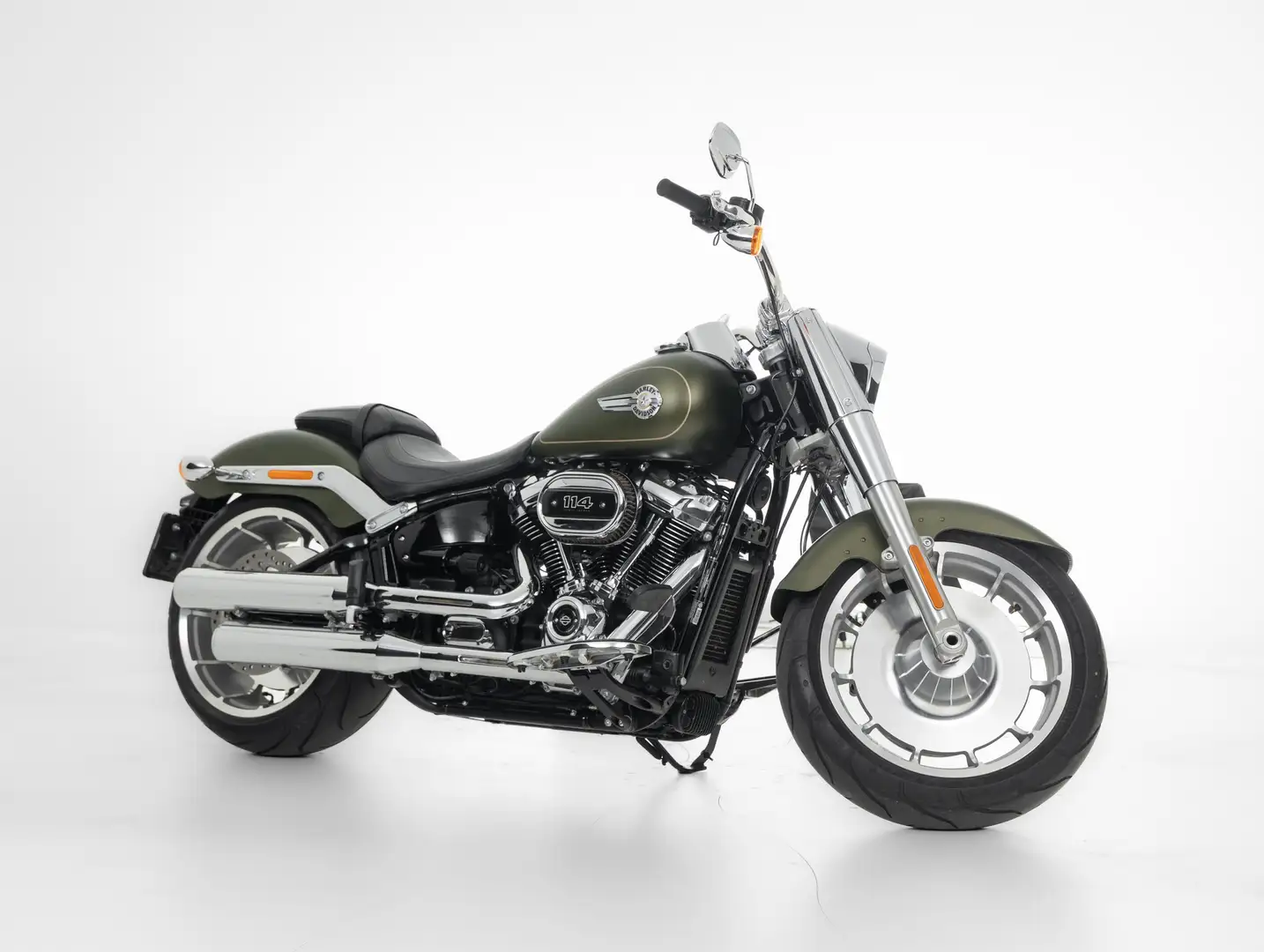 Harley-Davidson Fat Boy FLFBS 114 Solid Colour Zwart - 1