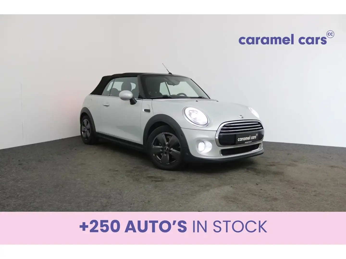 MINI Cooper Cabrio AUTOMAAT *RADIO*CRUISE CONTROL*GPS*ZETELVERWARMING Argent - 1