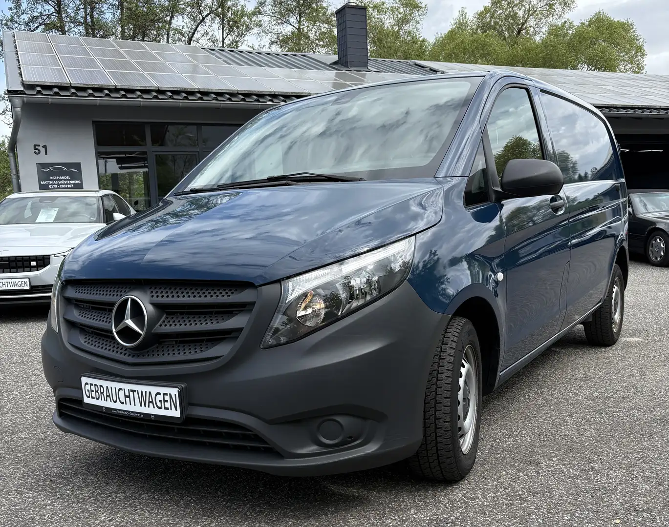 Mercedes-Benz Vito 114 CDI, Navi, Klima, 2xSortimo Globelyst Blau - 1