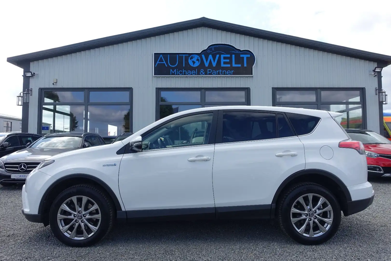 Toyota RAV 4 4 2.5 Hybrid Aut. KAM KLIMA NAVI XEN LED 18' Weiß - 1