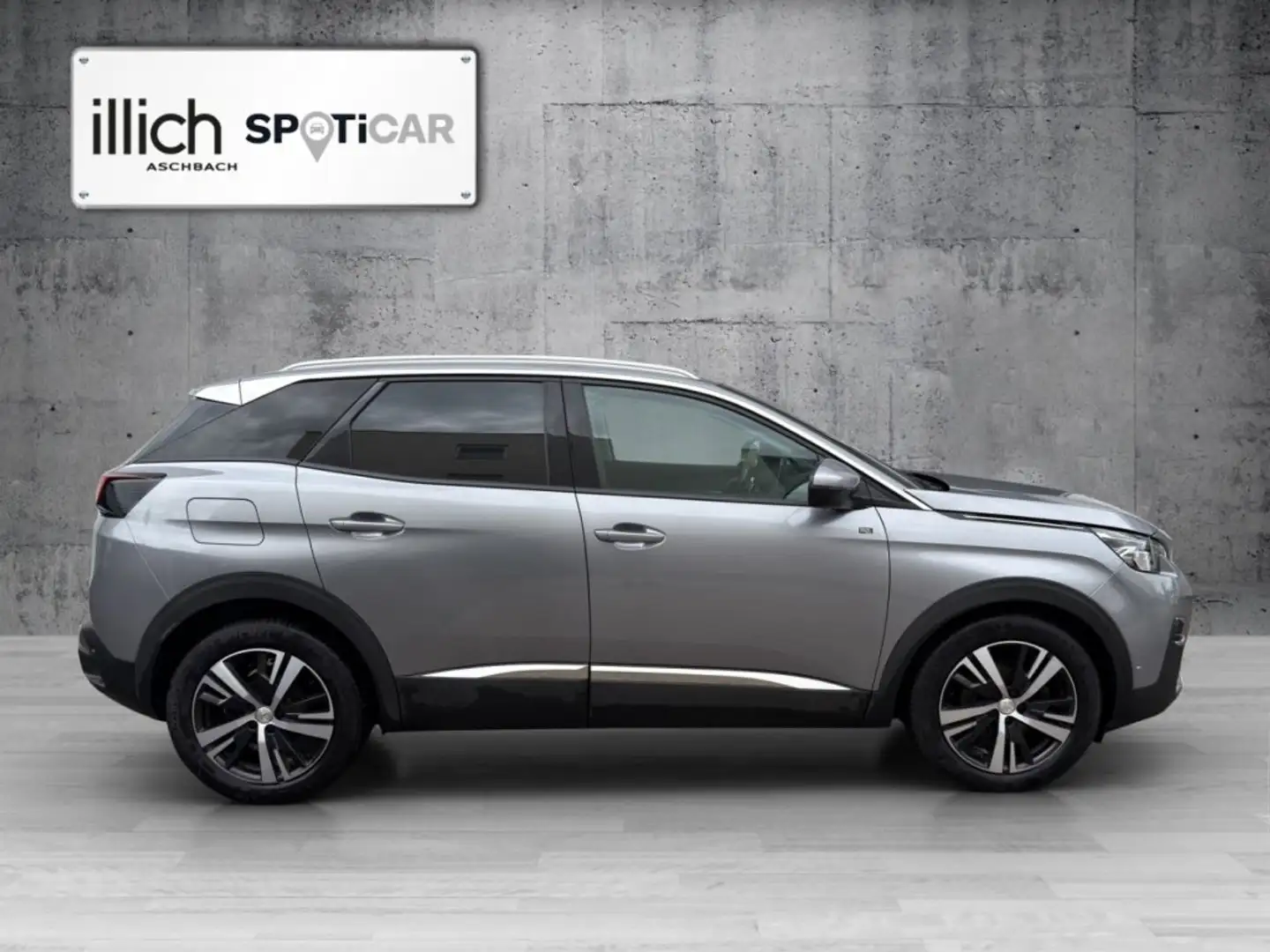 Peugeot 3008 Allure PT130 EAT6 Grau - 2