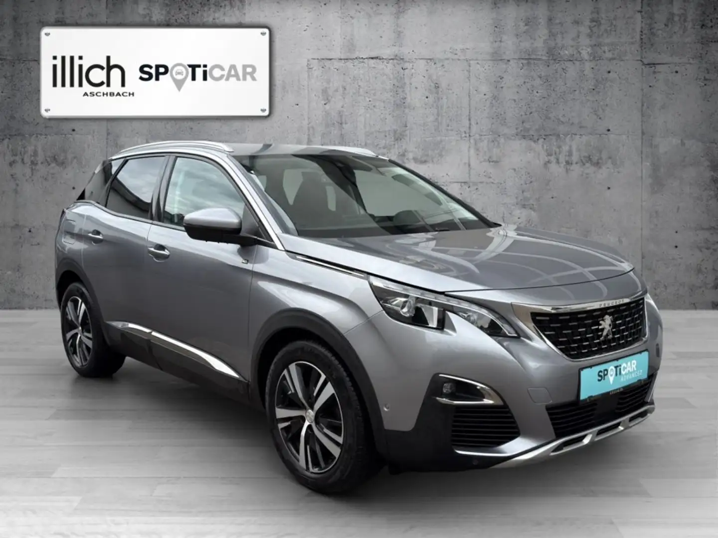 Peugeot 3008 Allure PT130 EAT6 Grau - 1