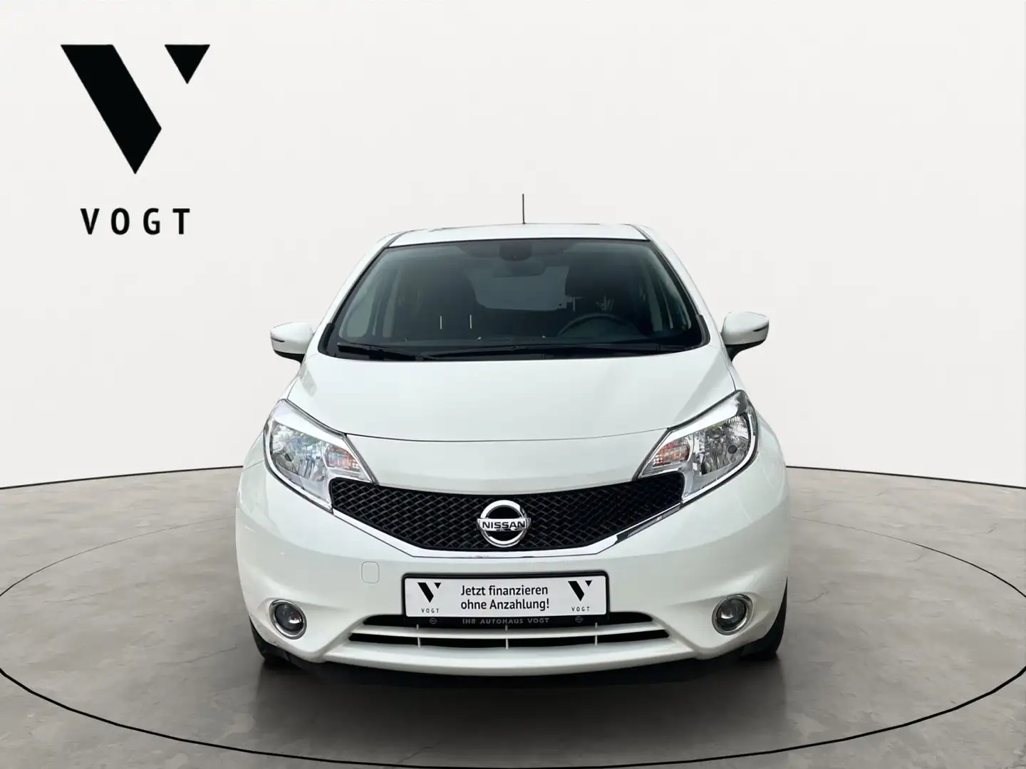 Nissan Note Acenta°98PS°KLIMAUT°ALU°BT°1.HAND° Weiß - 2