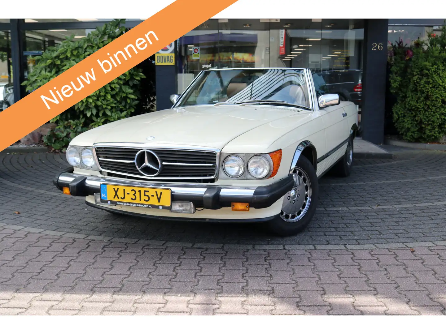 Mercedes-Benz SL 560 cabriolet Wit - 1