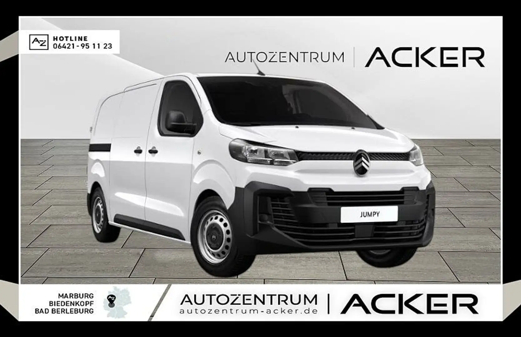 Citroen Jumpy 1.5 BlueHDi120 Standard VisibilityP -33%* Weiß - 1