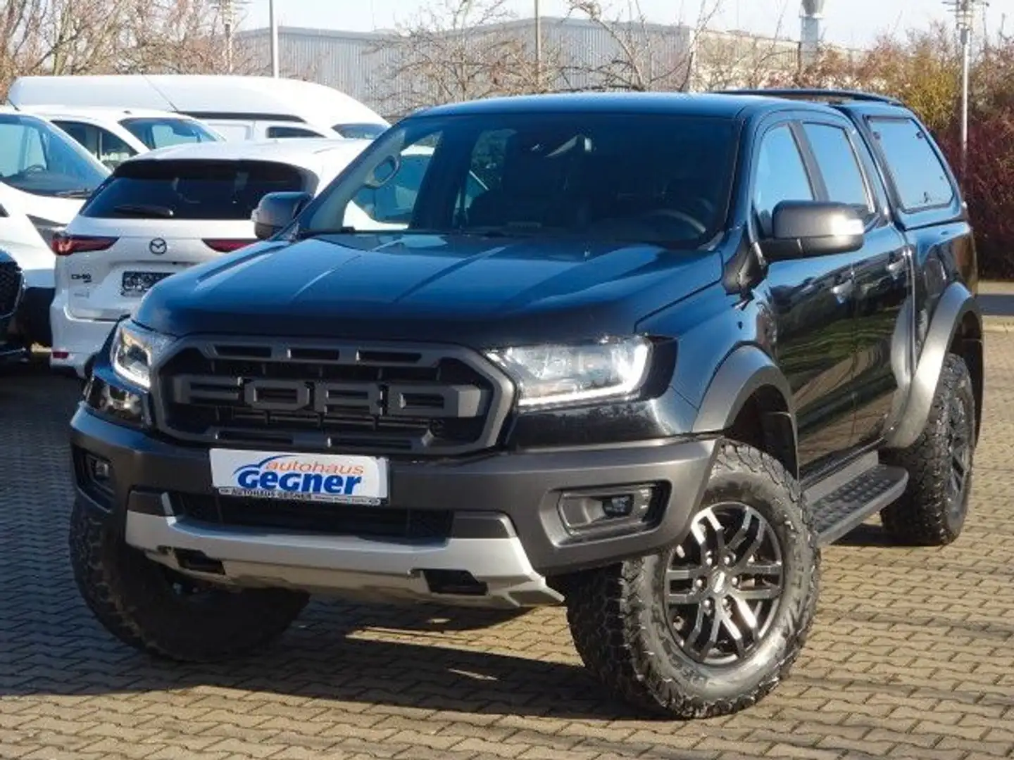 Ford Ranger Doka Aut. 4x4 Raptor Hardtop Xenon Standh Schwarz - 2