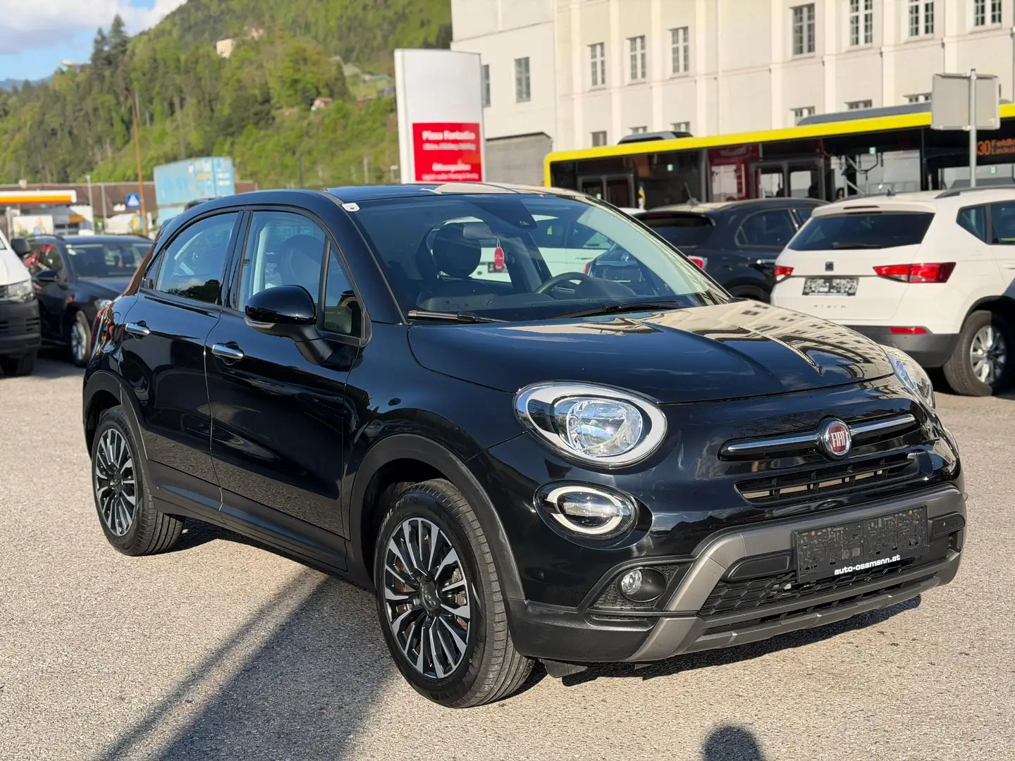 Fiat 500X Diesel City Cross 1.Besitz TÜV NEU ZR NEU Schwarz - 1