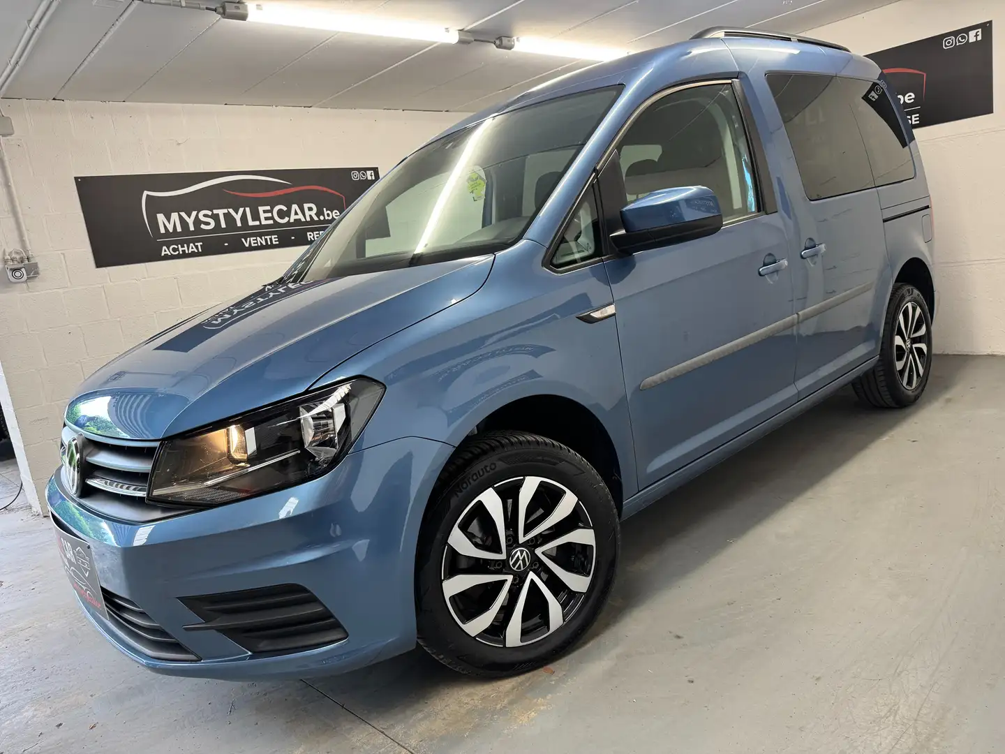 Volkswagen Caddy Caddy 2.0 TDi , GARANTIE 1AN Bleu - 1