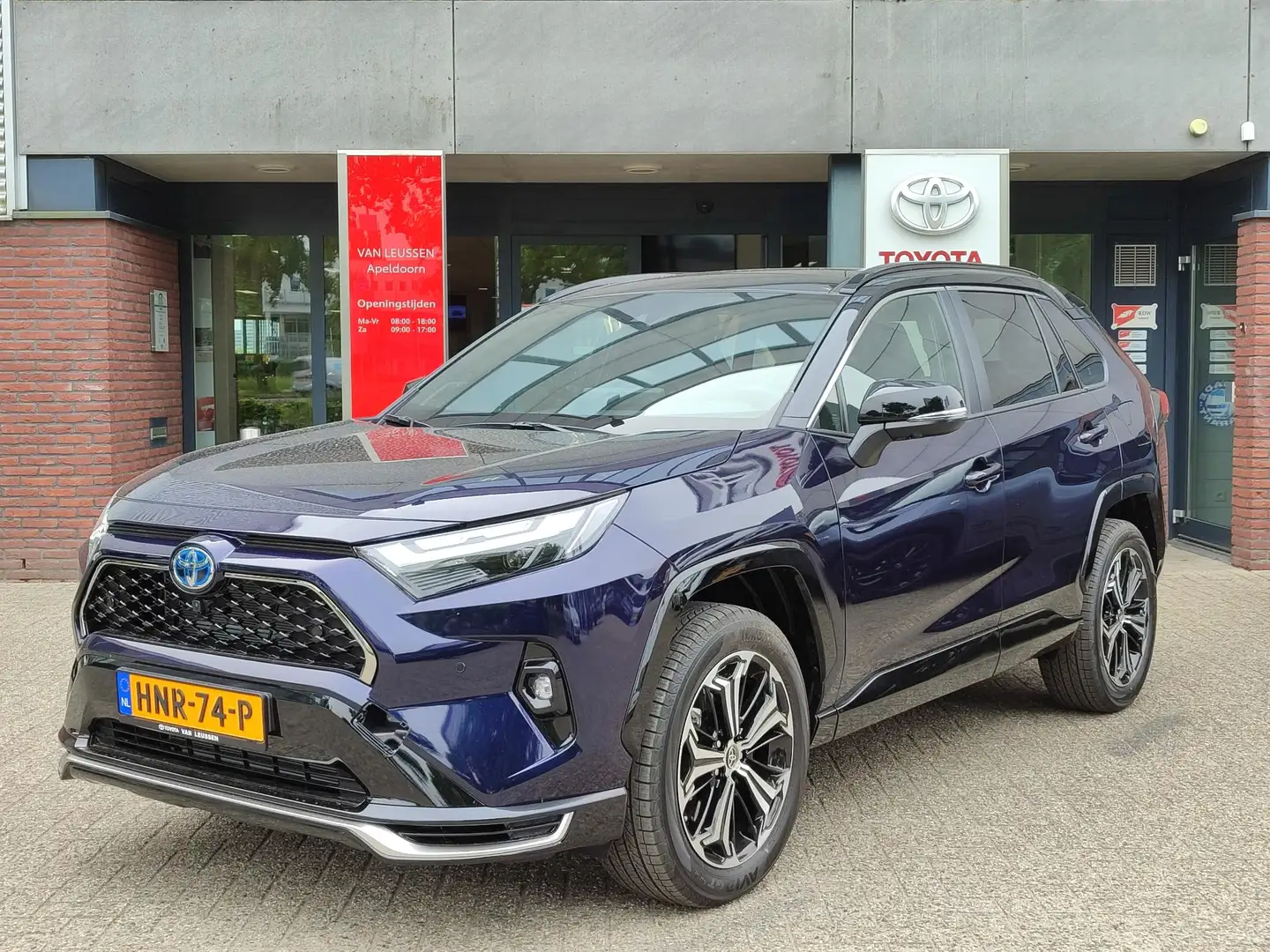 Toyota RAV 4 2.5 Plug-in Hybrid AWD BI-TONE PLUS PANO-DAK LEDER Blauw - 1