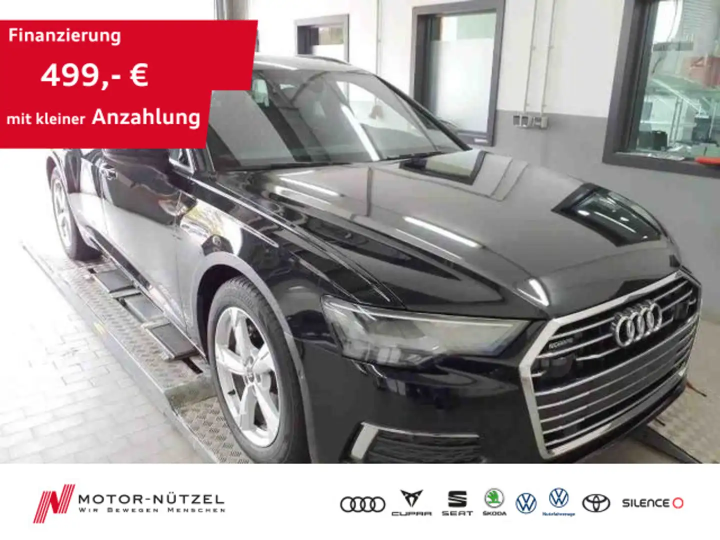 Audi A6 40 TDI QU DESIGN 5JG+PANO+HuD+AHK-Vob. Schwarz - 1