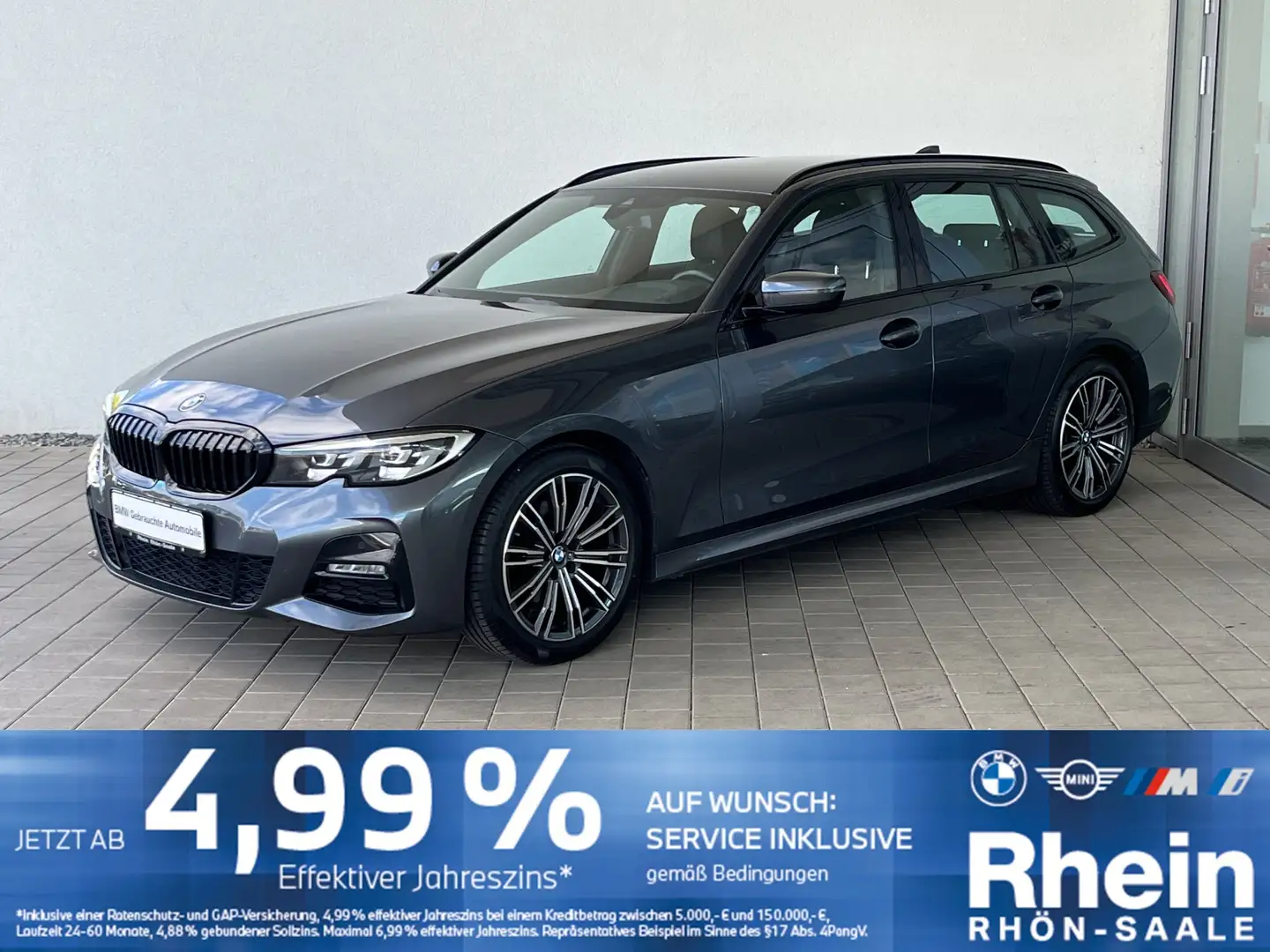 BMW 320 d  xDrive Touring M Sport Navi.Hifi.AHK.Tempo Gris - 1