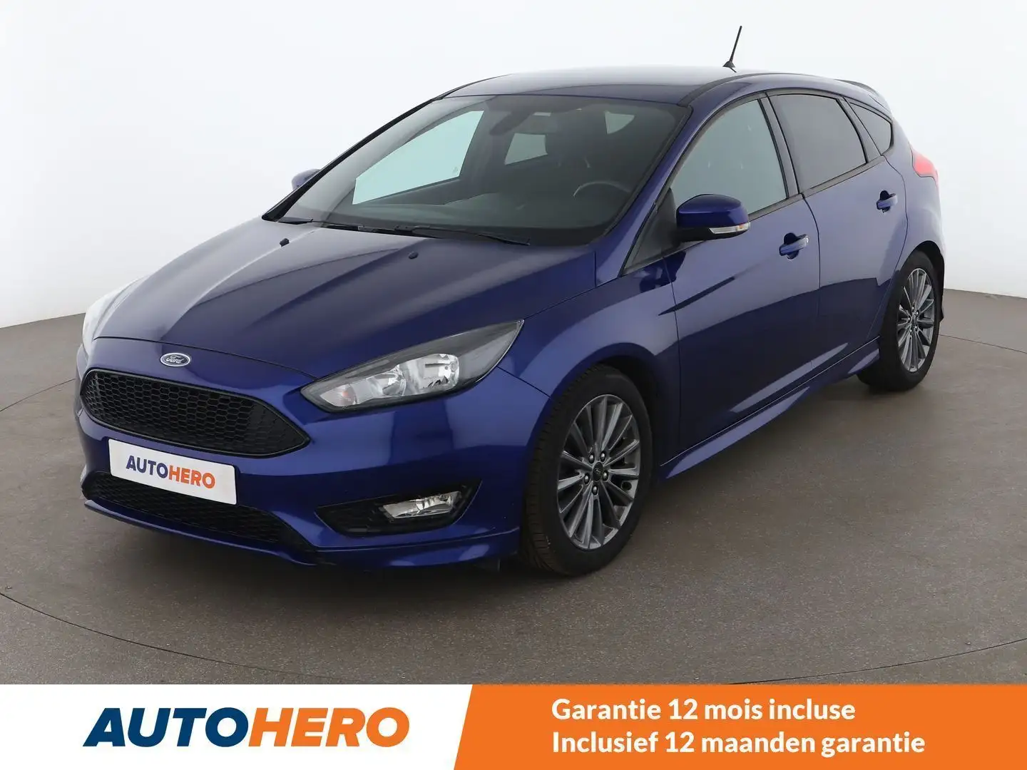 Ford Focus 1.0 EcoBoost ST-Line R&B Blauw - 1