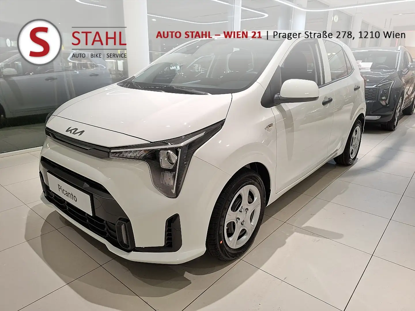 Kia Picanto 1,0 GDI Titan 5 Stz. | Auto Stahl Wien21 clear ... Weiß - 1