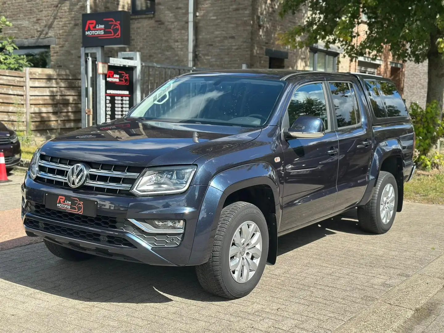 Volkswagen Amarok 3.0 TDI V6 4MOTION Highline-Hardtop-Camera-Cruise Azul - 1