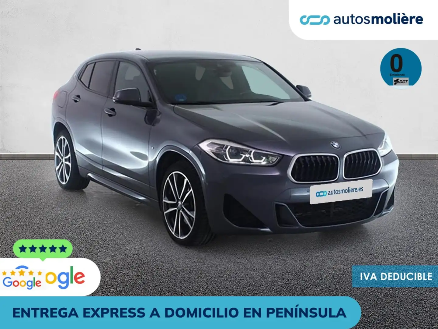 BMW X2 xDrive 25eA Gris - 2