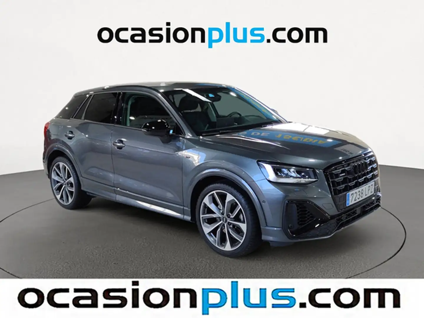 Audi Q2 35 TDI Black line edition quattro S tronic 110kW Gris - 2