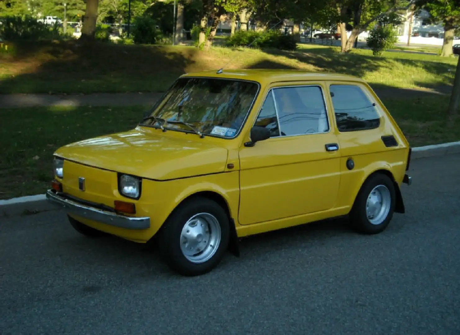 Fiat 126 p Galben - 1