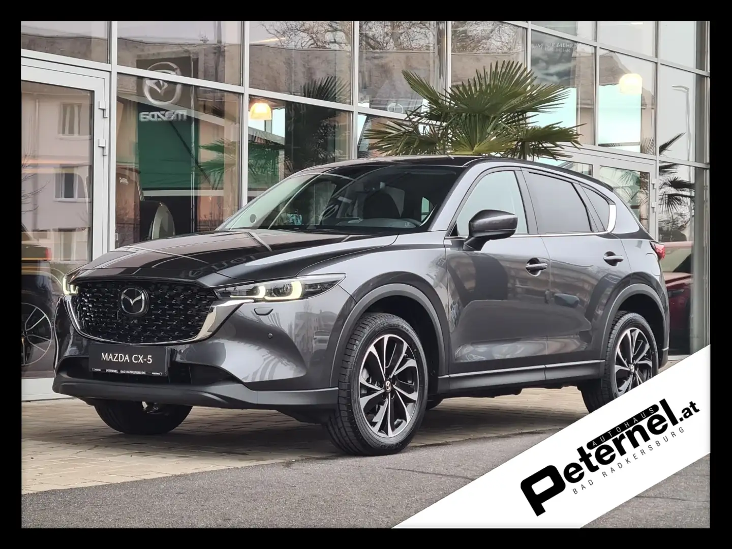 Mazda CX-5 2.0 G165 EXCLUSIVE-LINE Rückfahrkamera Grau - 1