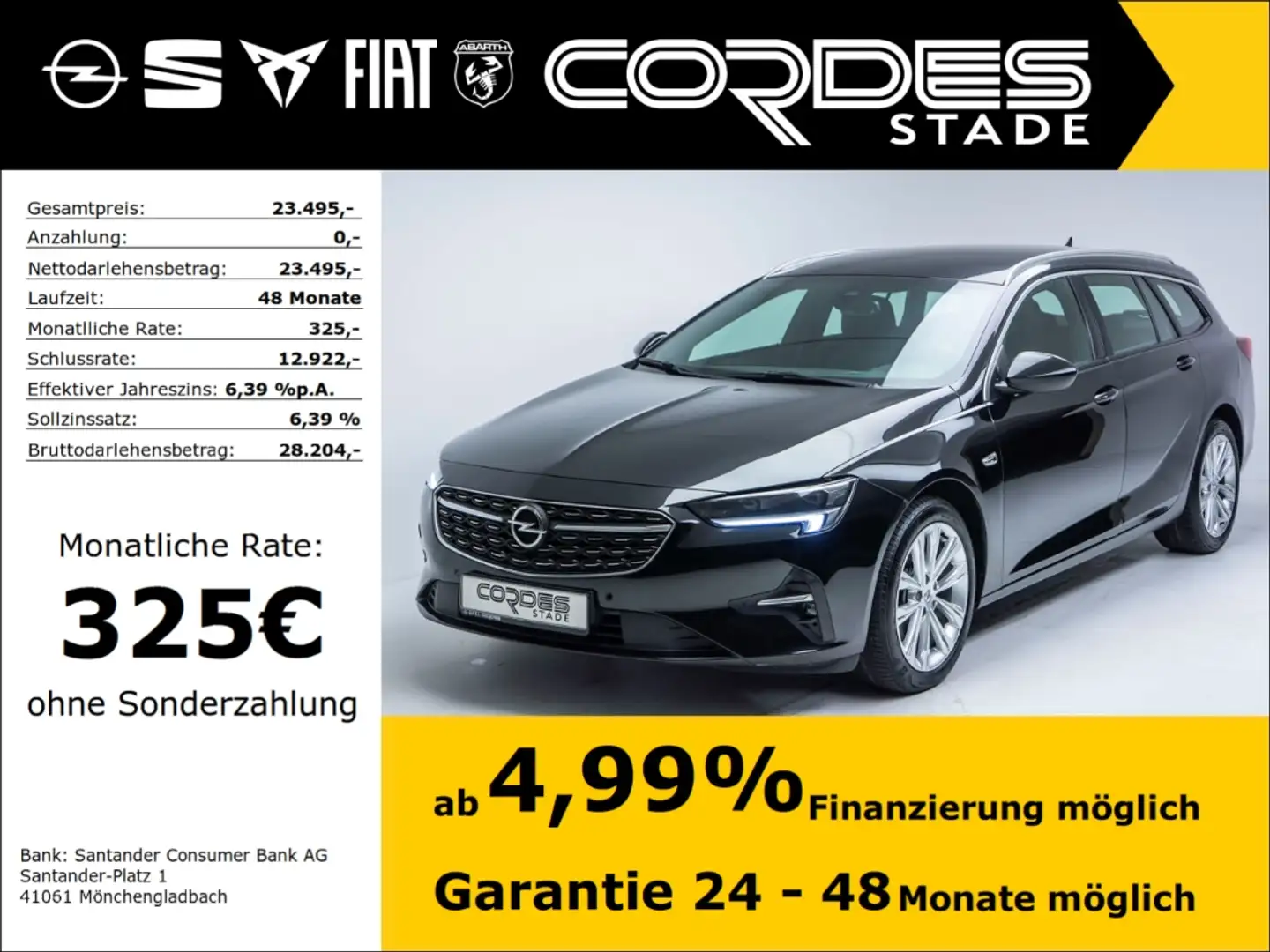 Opel Insignia B Sports Tourer Business LED PDC Alu Navi CarPlay Zwart - 1