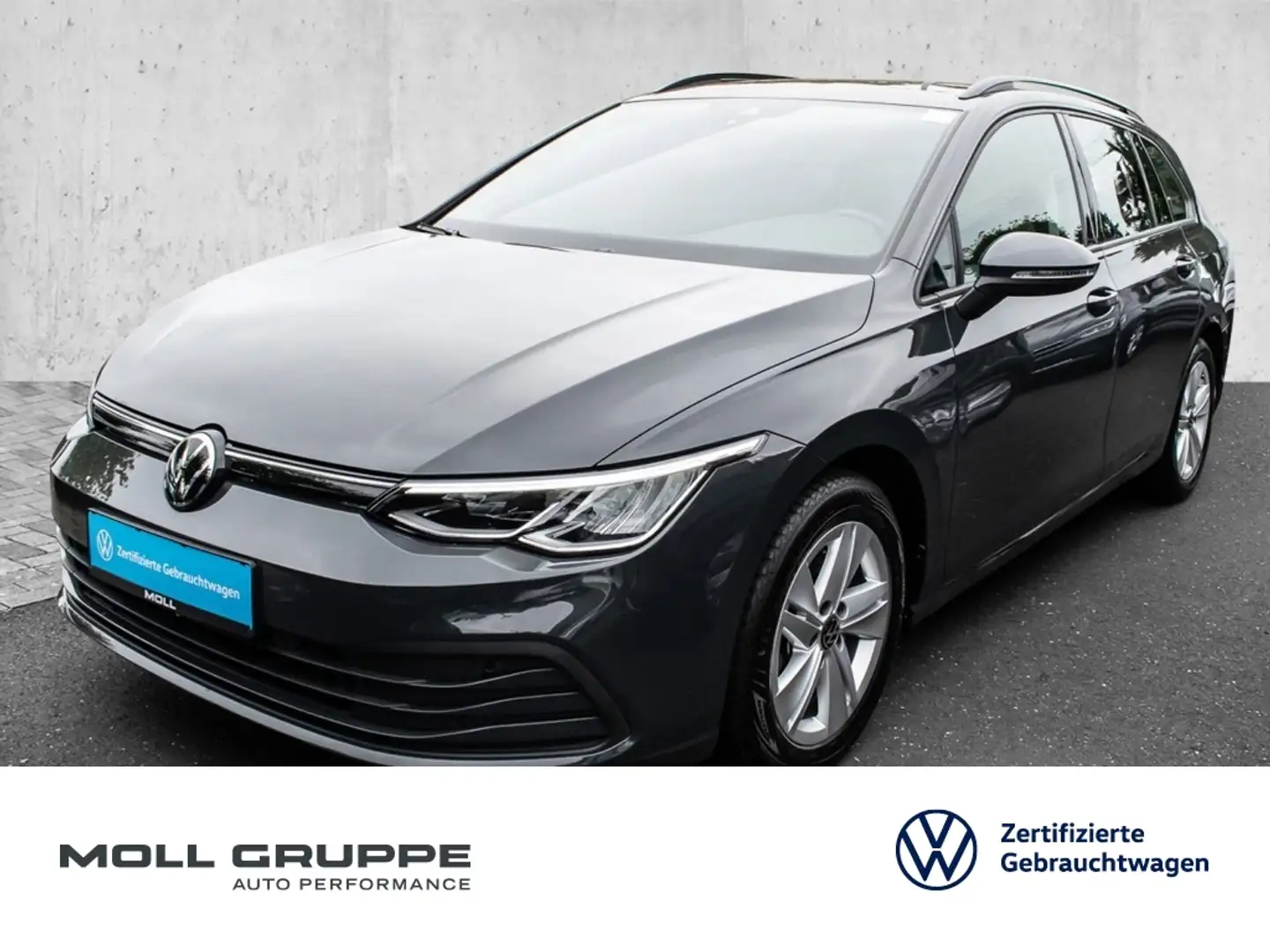 Volkswagen Golf Variant 1.5 TSI Life KLIMA ACC KLIMAA. LM Grau - 1