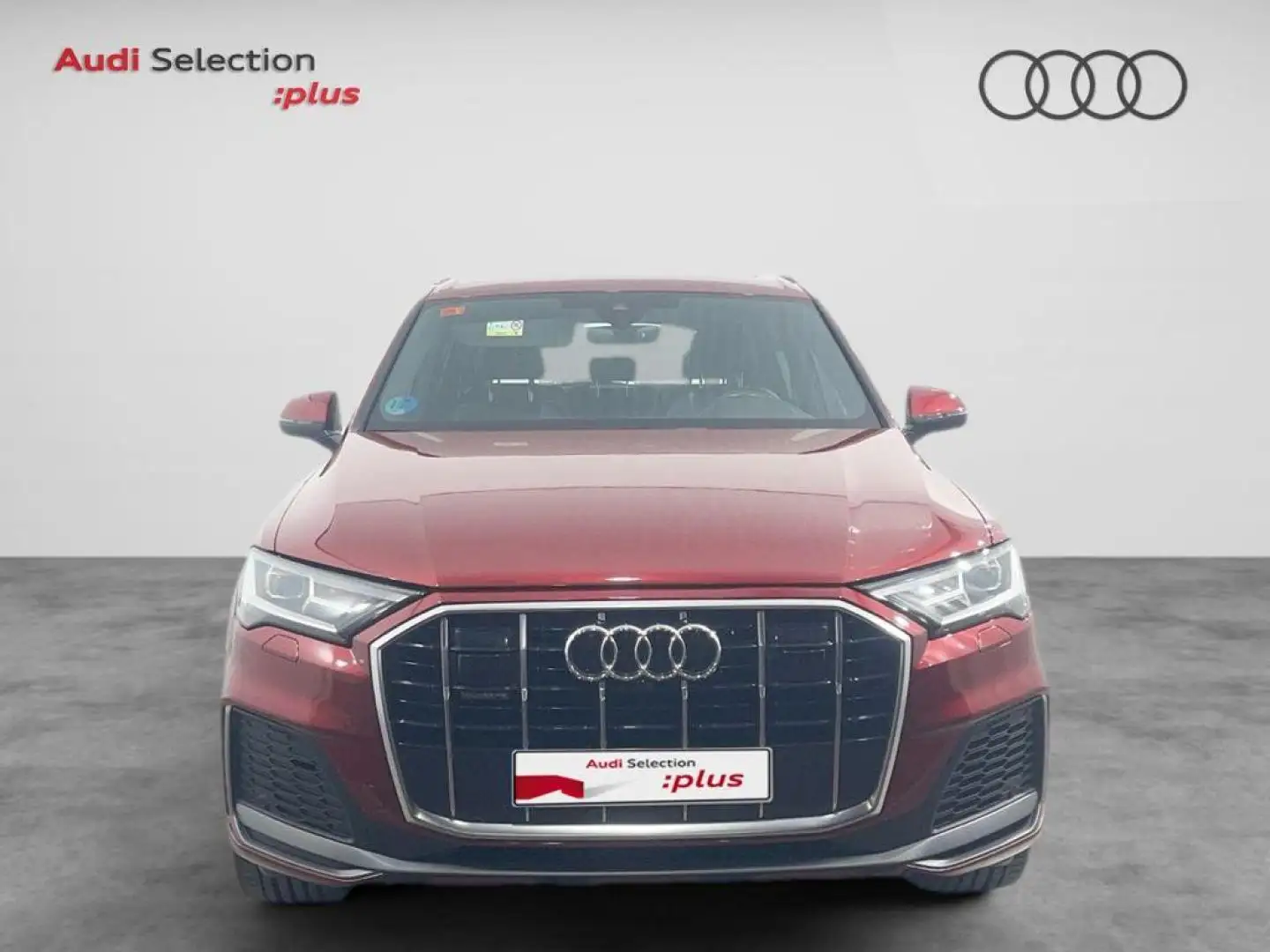 Audi Q7 50 TDI Black line edition quattro Rouge - 2