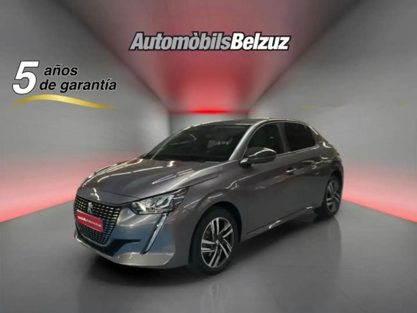 Peugeot 208 1.2 Puretech S&S Active Pack 100 Gris - 1