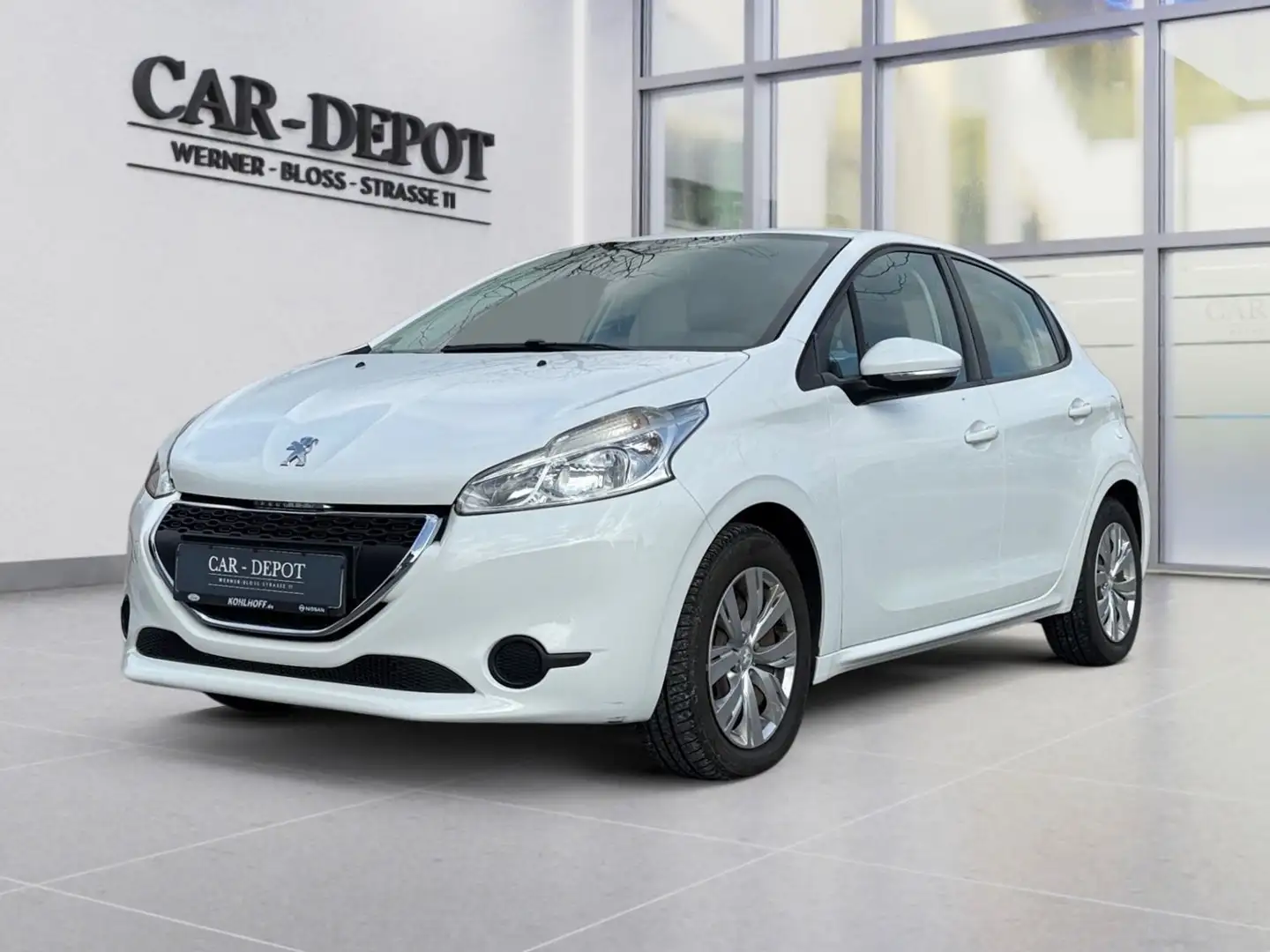Peugeot 208 Active*KLIMA*NAVI*TOUCH*TEMP.*TÜV NEU*USB* Weiß - 1