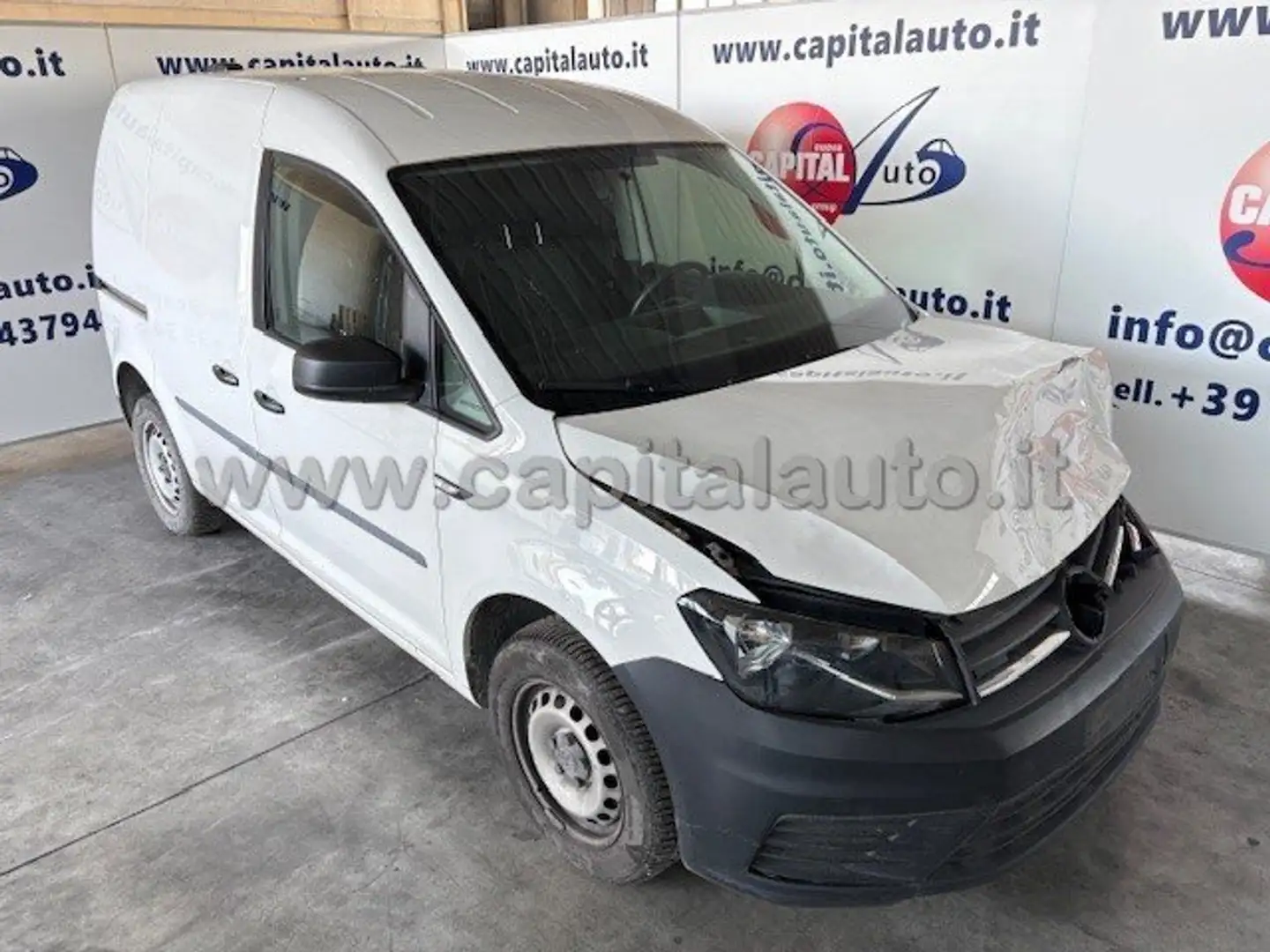 Volkswagen Caddy 1.4 TGI 110CV L1H1 NETTO 5700 Bianco - 2