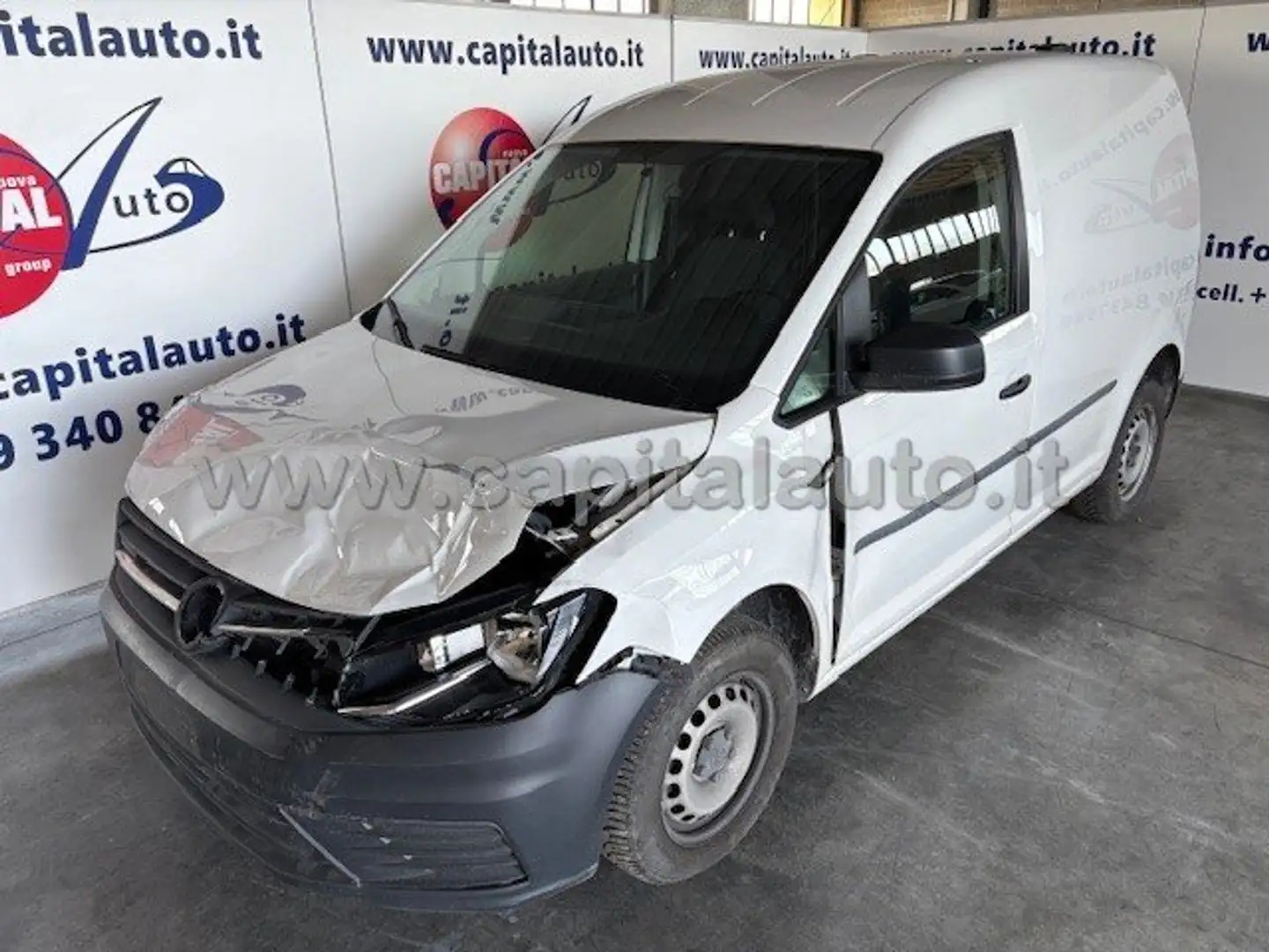 Volkswagen Caddy 1.4 TGI 110CV L1H1 NETTO 5700 Bianco - 1