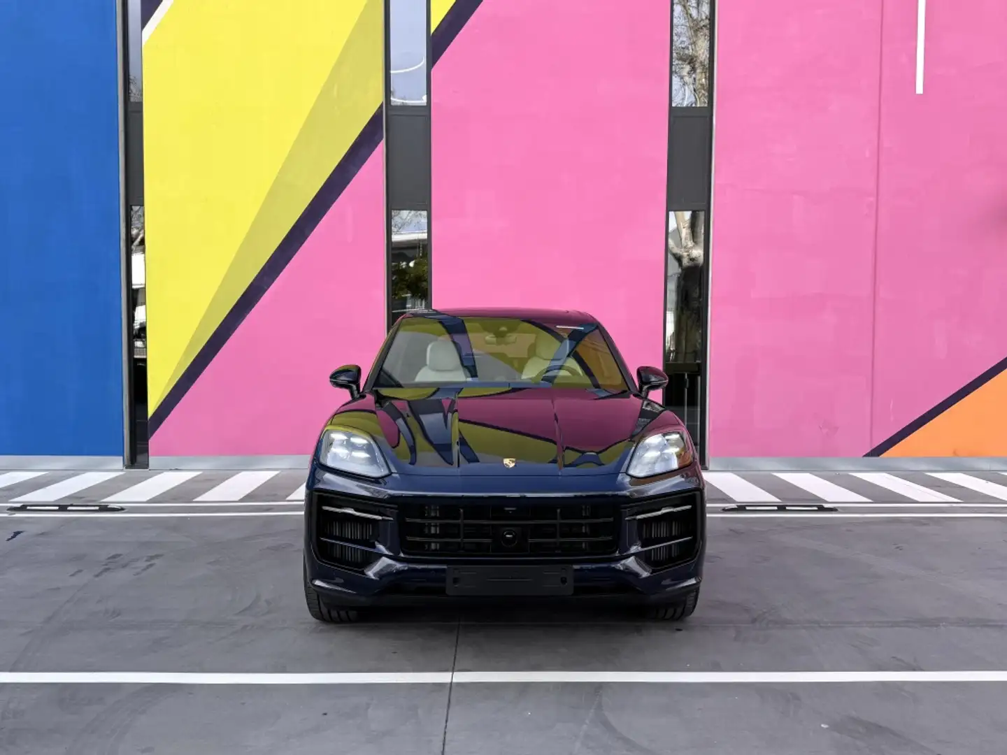 Porsche Cayenne E-Hybrid Black Edition Aut. Azul - 2