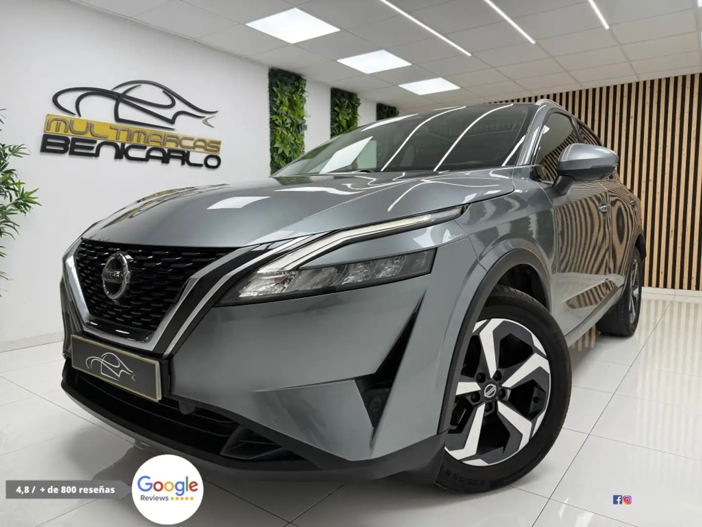 Nissan Qashqai 1.3 DIG-T mHEV 12V N-Connecta 4x2 103kW Gris - 2
