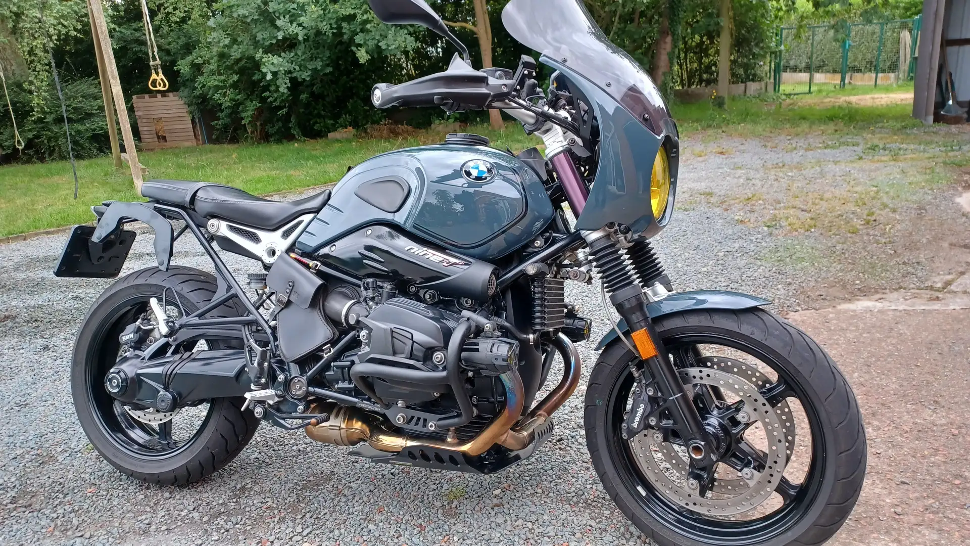 BMW R nineT Pure Gris - 1
