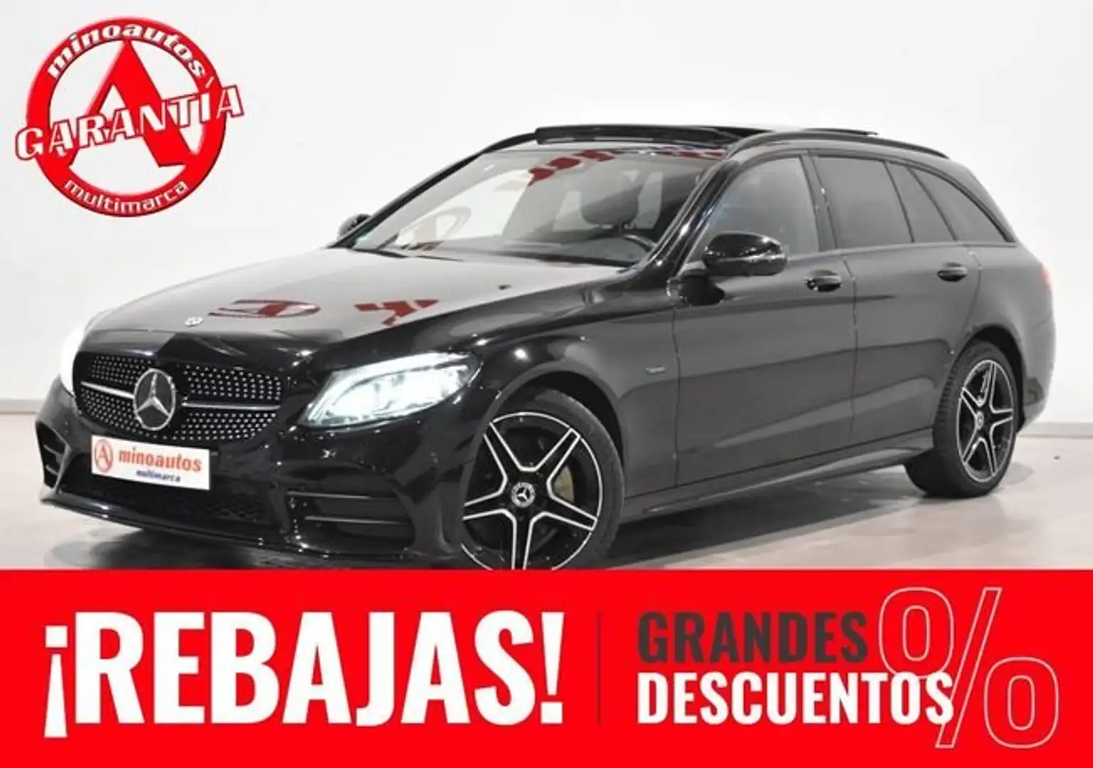 Mercedes-Benz C 36 AMG 300D 306 CV 9G-TRONIC LINE Schwarz - 1
