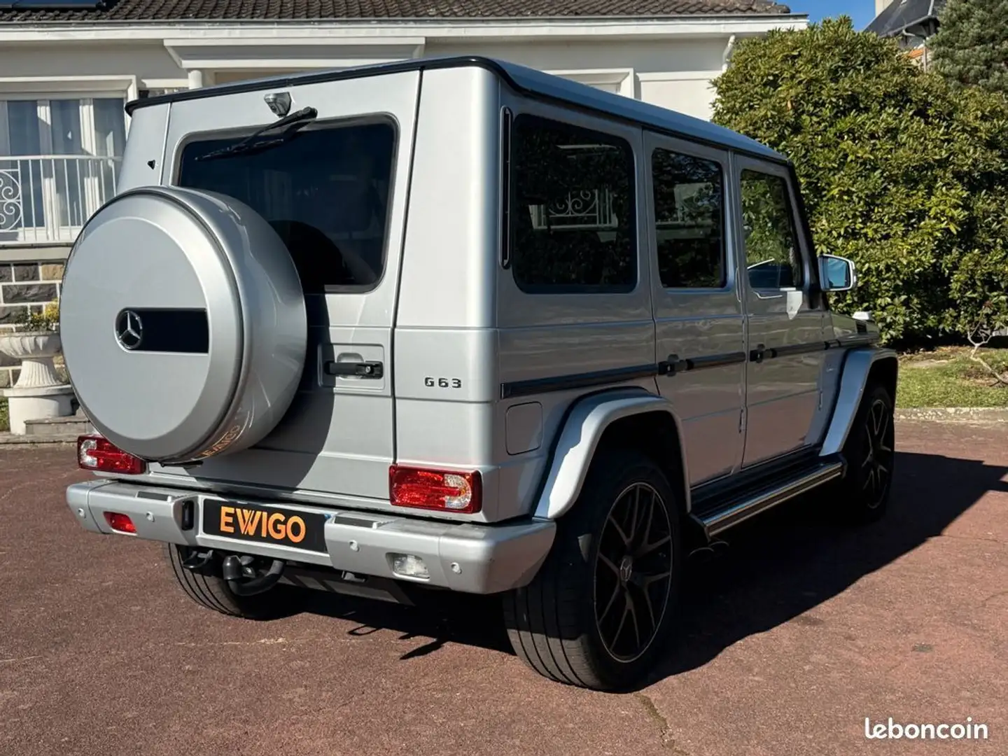 Mercedes-Benz G 5.5 63 570 long amg 4matic 7g-tronic speedshift bva designo 8 jantes (pneus ete %2B hiver) Grijs - 2