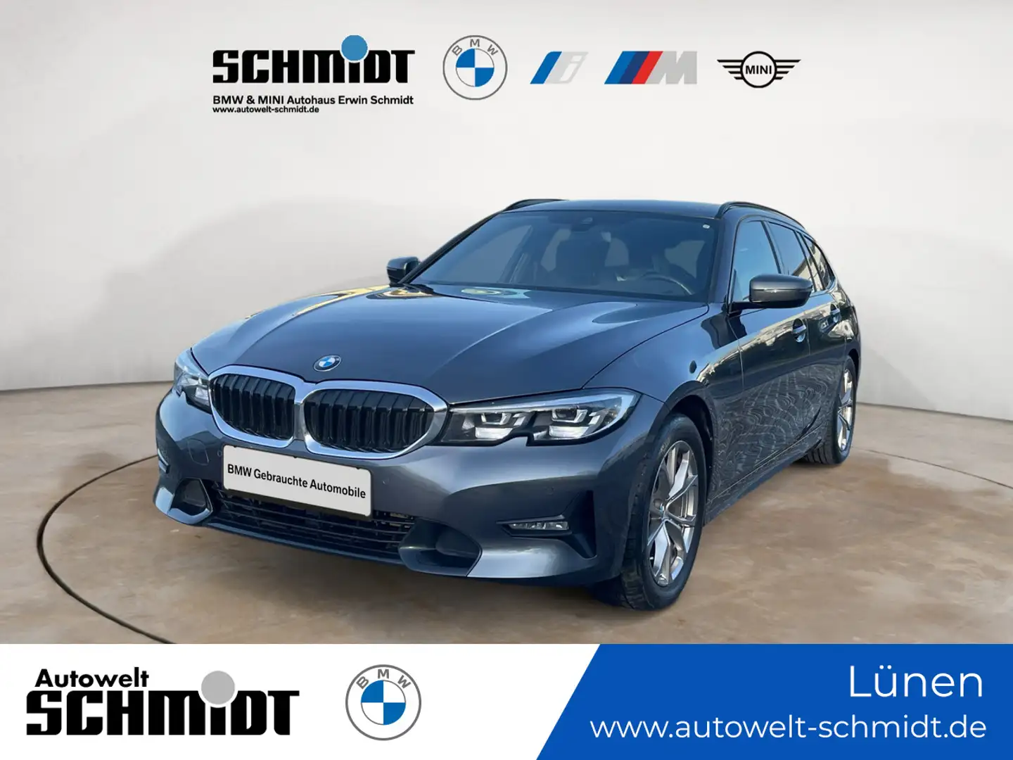 BMW 320 d Touring Sport Line + 2Jahre-BPS.-GARANTIE Grau - 1