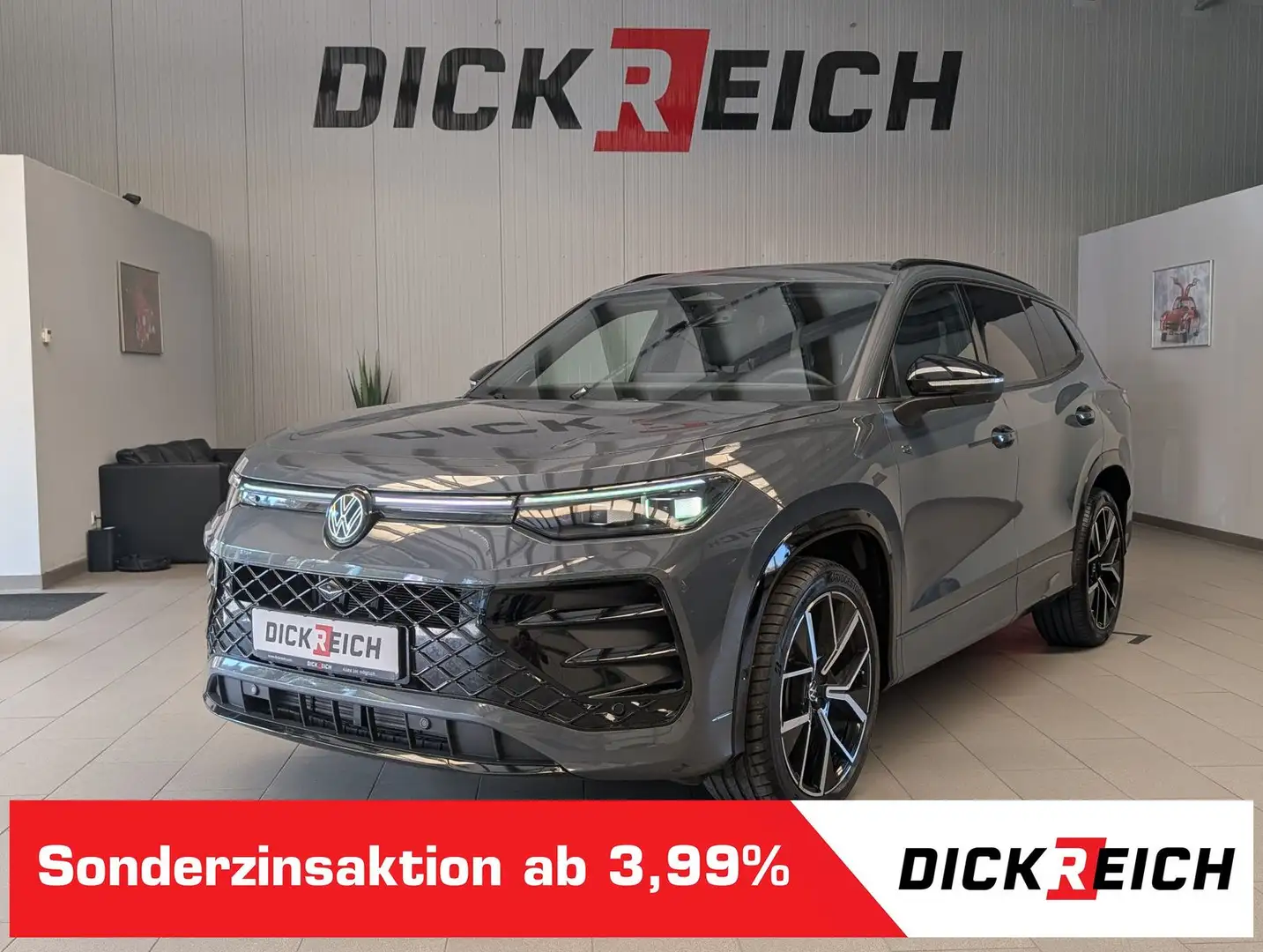 Volkswagen Tayron 2.0 TDI 4M R-Line 7S IQ-L. LEDER PANO HUD Grau - 1