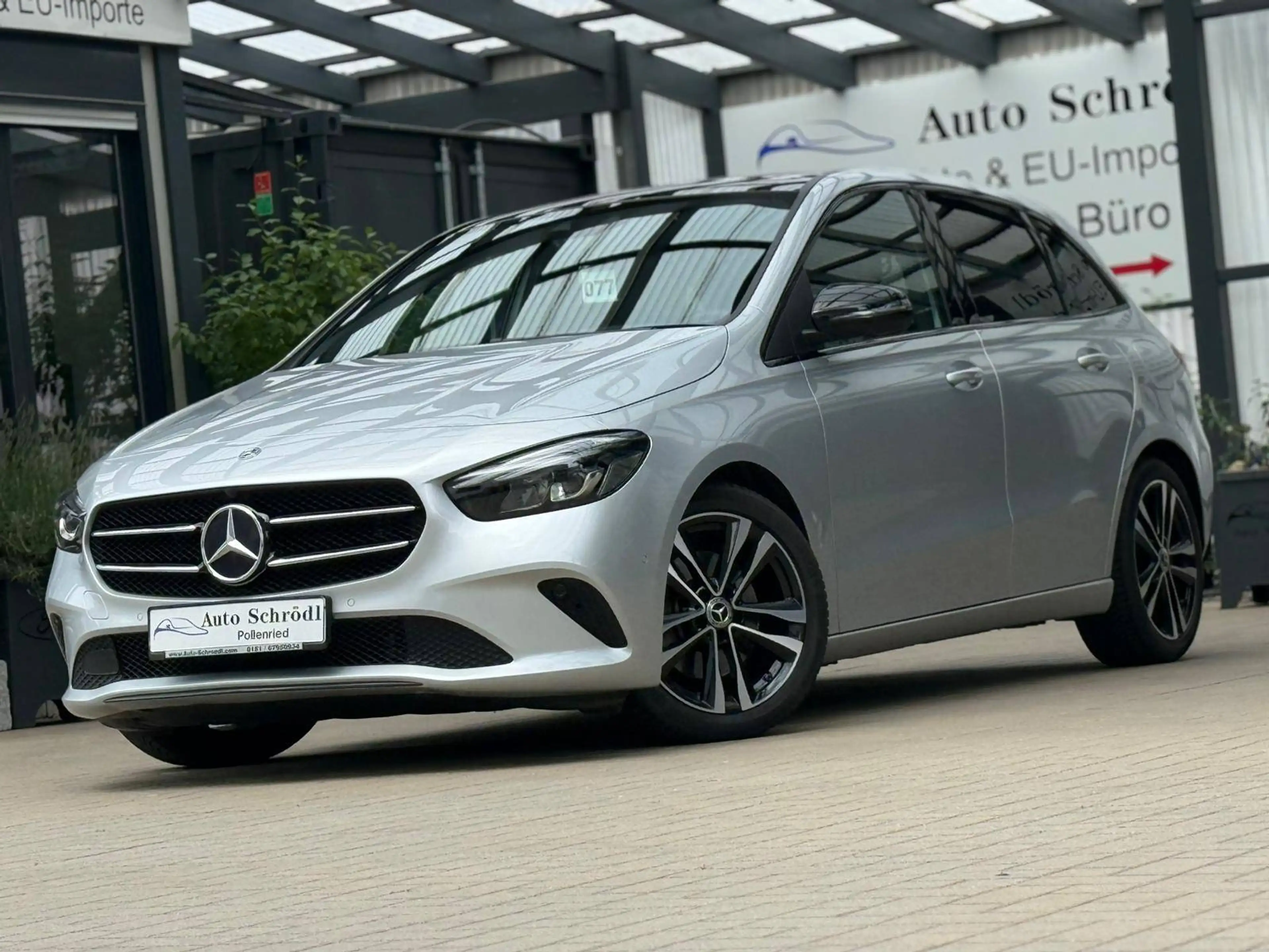Mercedes-Benz B 220 d Aut. Progressive, HUD, Pano, 360°K, ACC, AR, LED, El Heck, Night-Paket, Tot-W, Fernl-Ass.