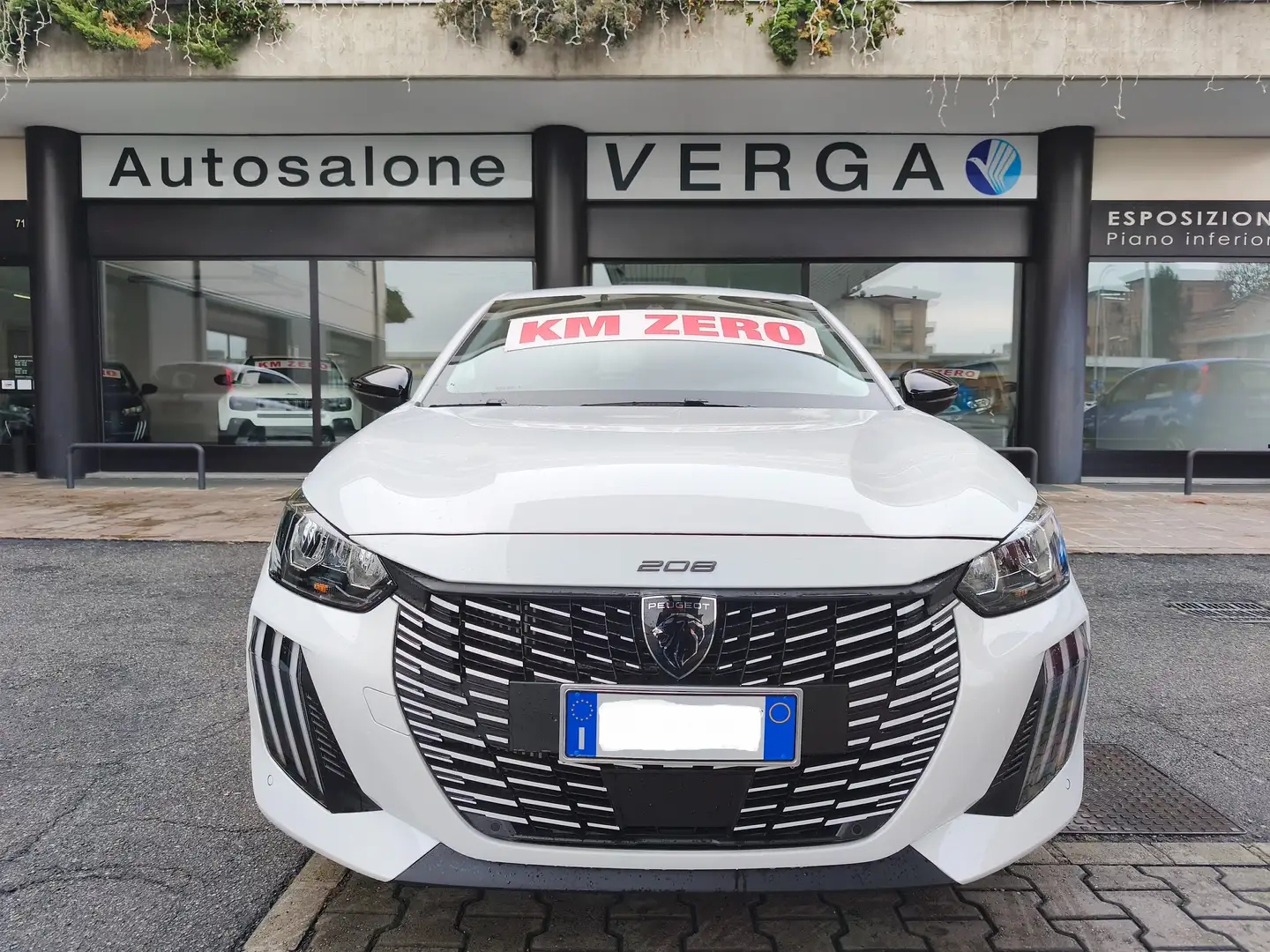 Peugeot 208 1.2 ALLURE 136CV DCS6 hybrid KM ZERO Bianco - 2